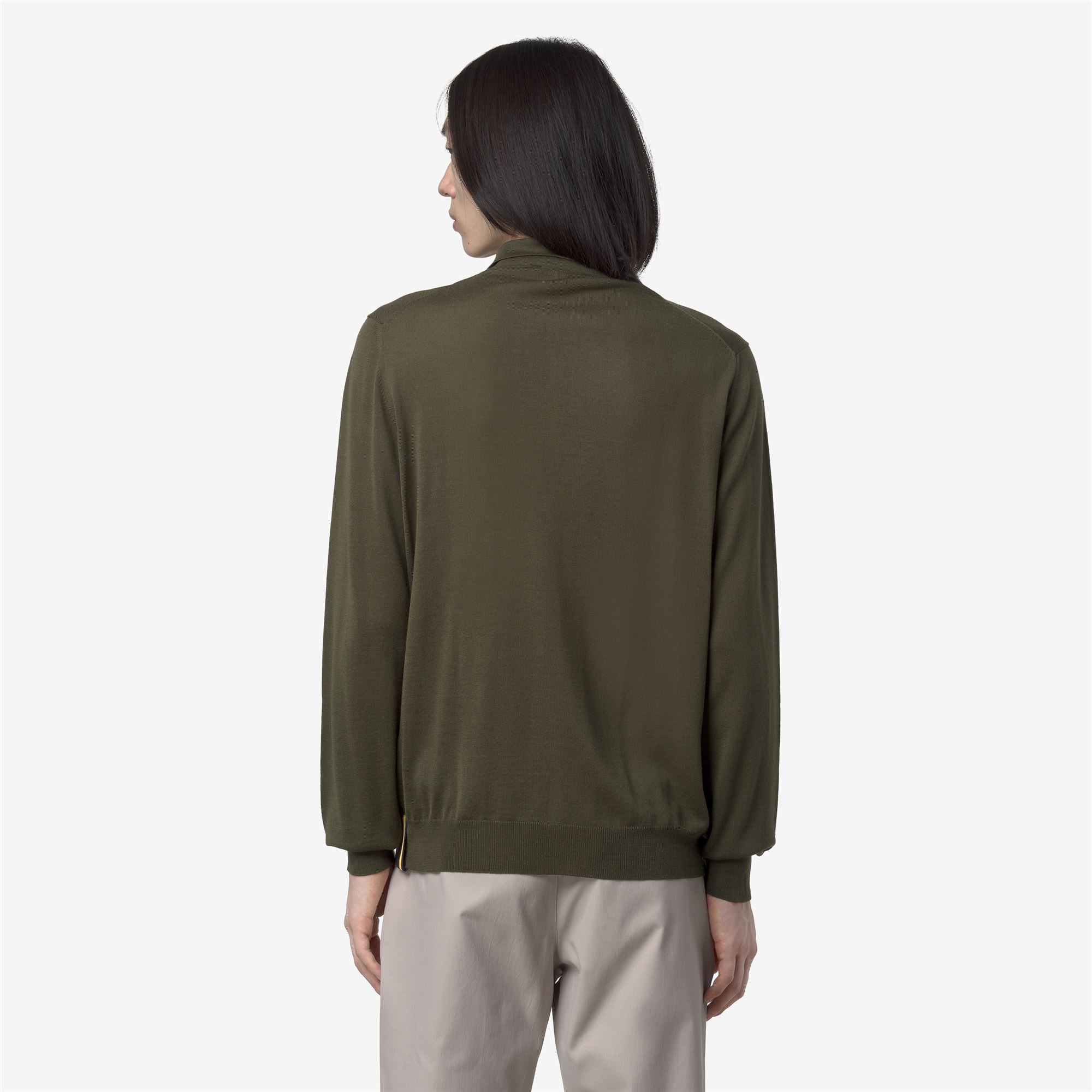REY WOOL MERINO BLEND - KNITWEAR - Pull Over - Man - GREEN WINTER