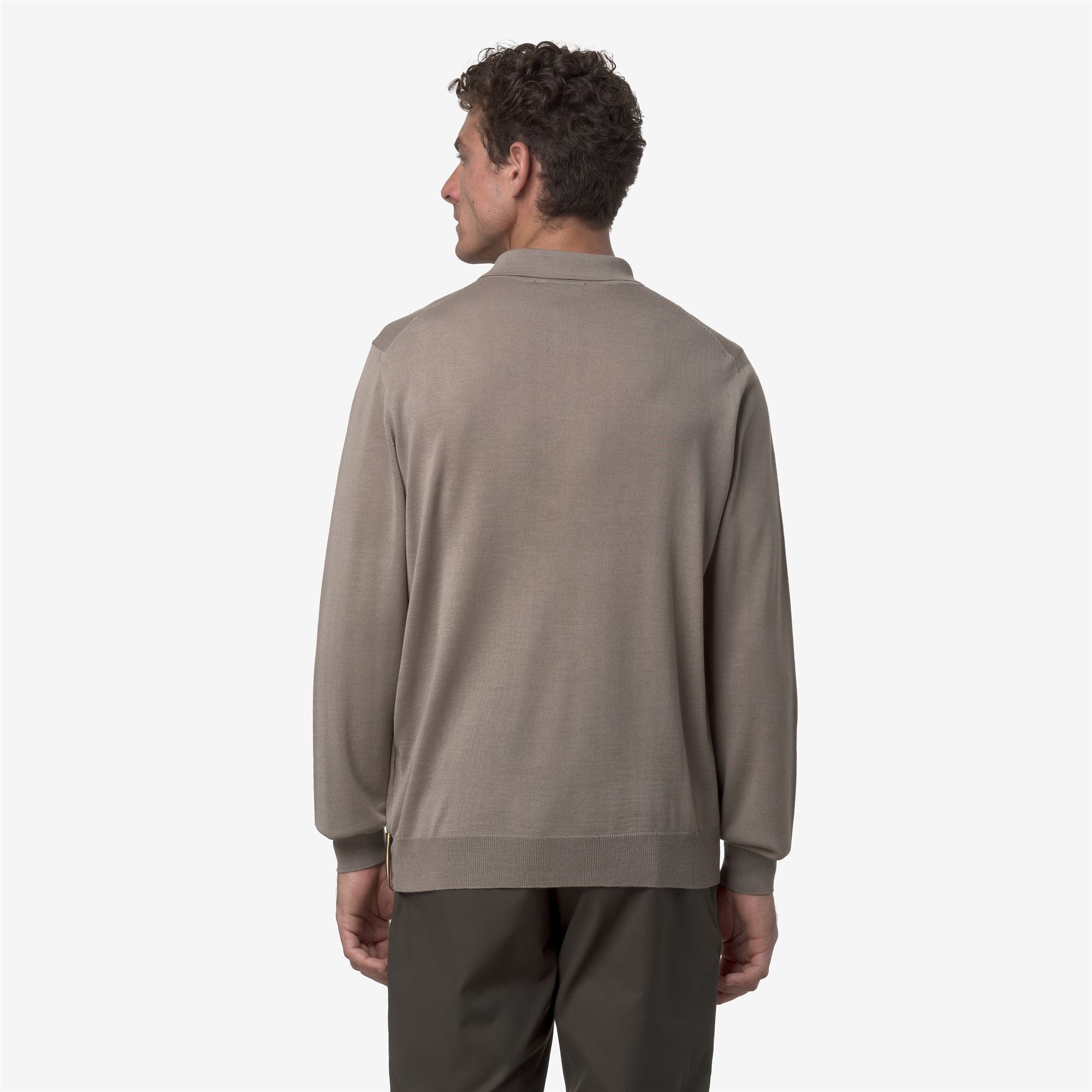 REY WOOL MERINO BLEND - KNITWEAR - Pull Over - Man - BEIGE TAUPE