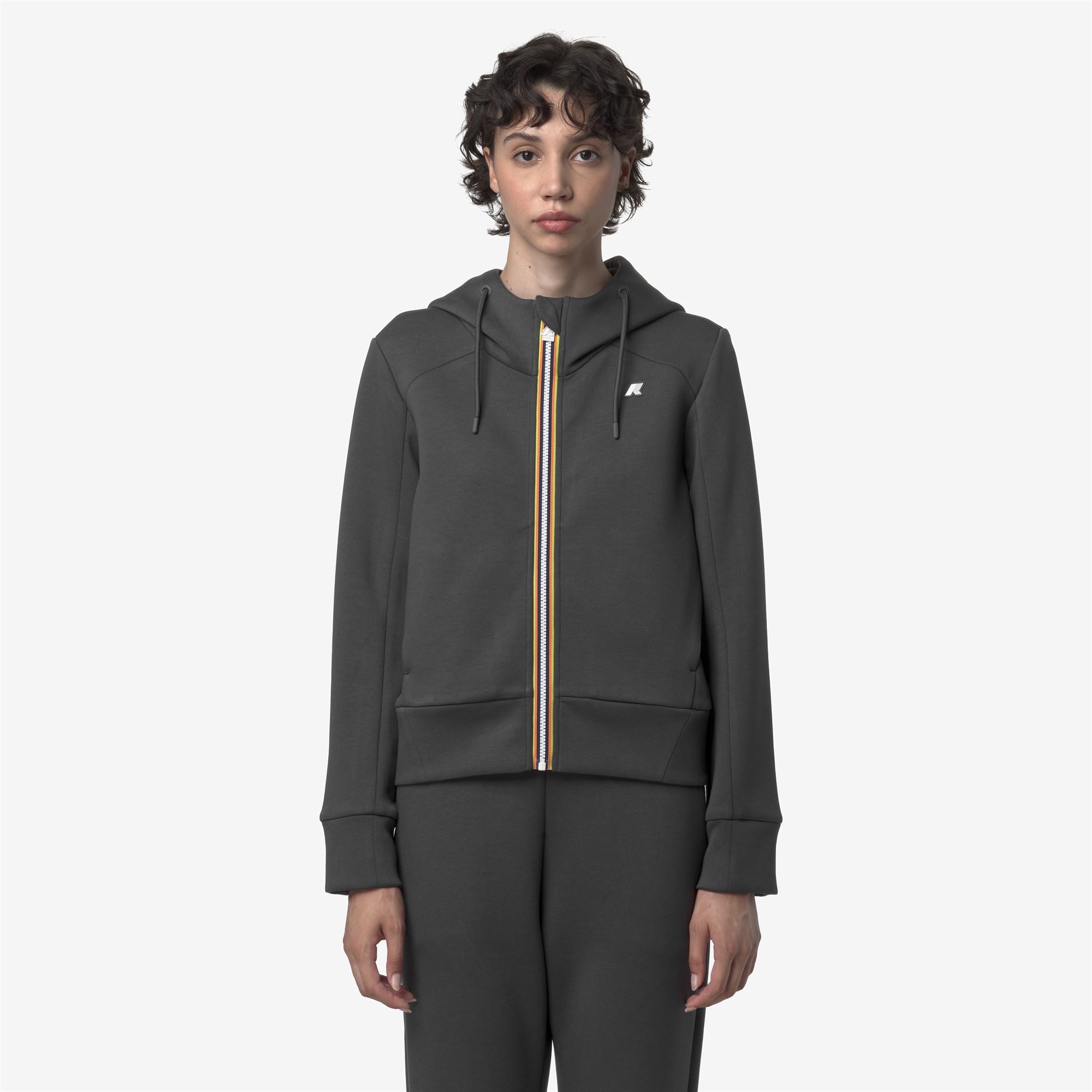 DIVINE LIGHT SPACER - Fleece - Jacket - Woman - GREY SHADOW DK