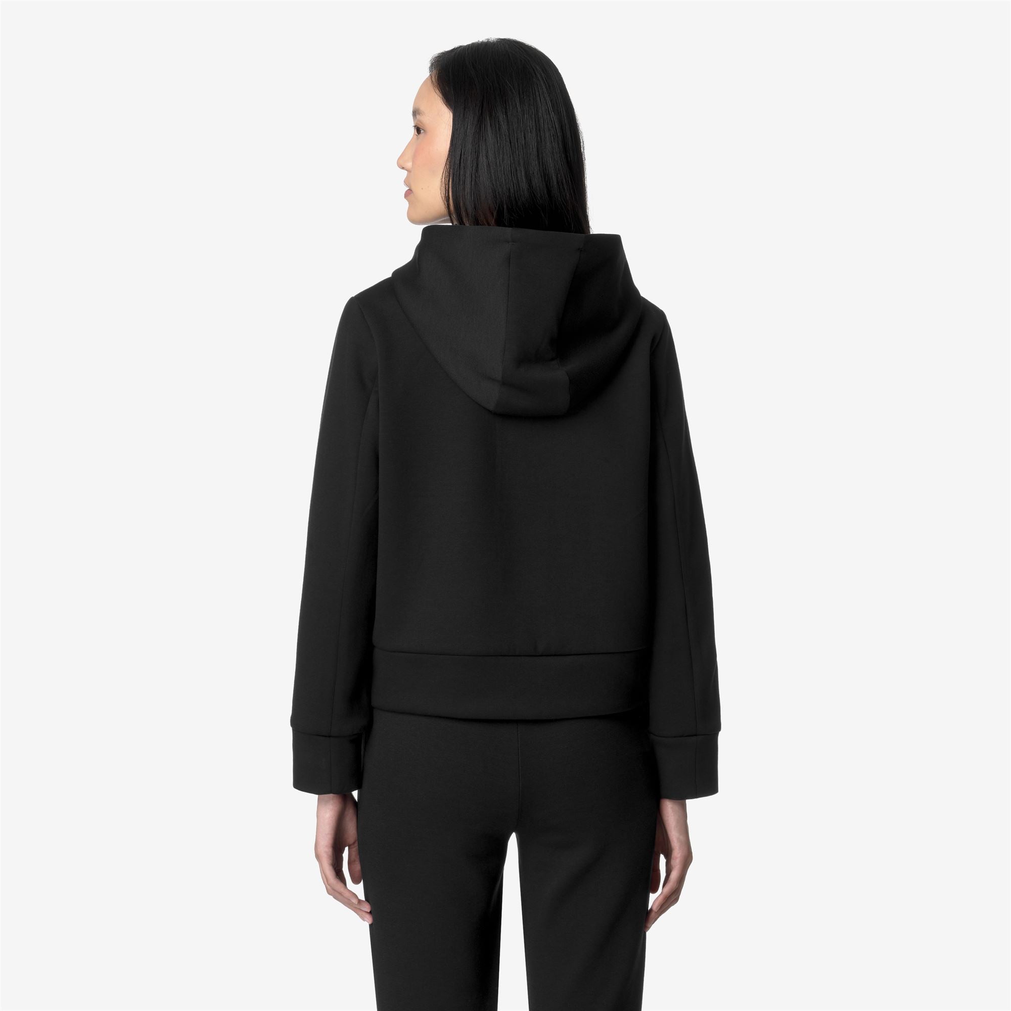 DIVINE LIGHT SPACER - Fleece - Jacket - Woman - BLACK PURE
