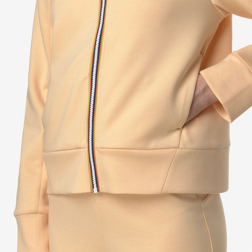 DIVINE LIGHT SPACER - Fleece - Jacket - Woman - BEIGE SHEEPSKIN