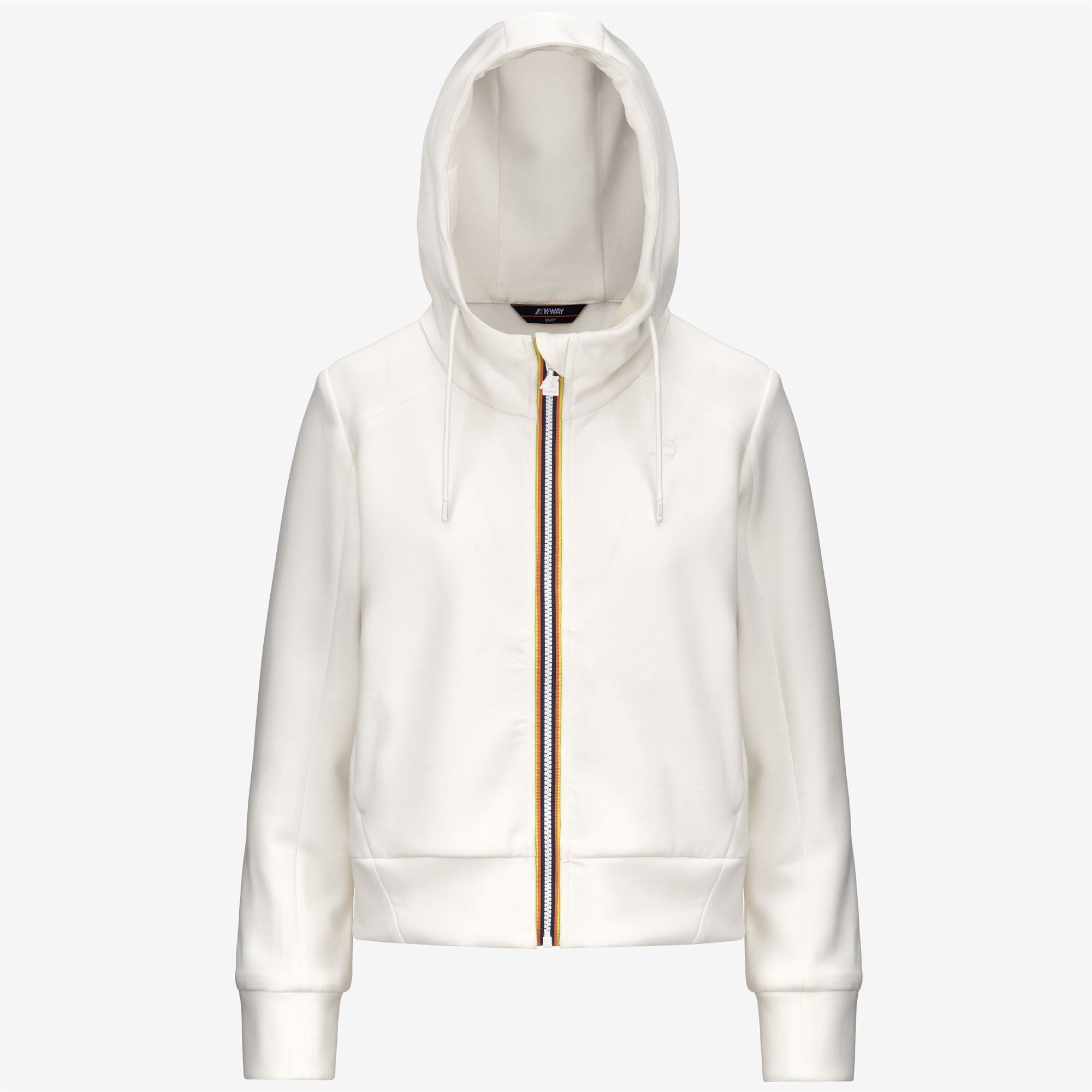 DIVINE LIGHT SPACER - Fleece - Jacket - Woman - WHITE GARDENIA