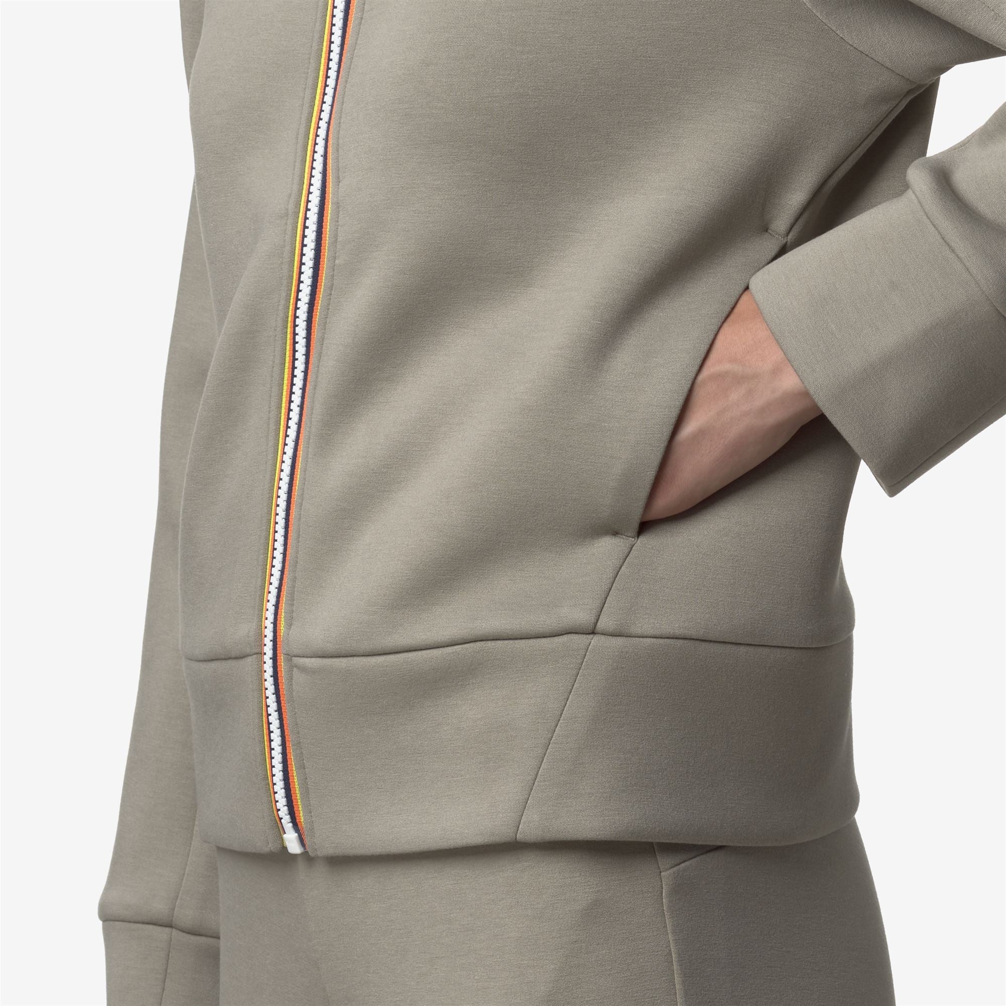 ALARA LIGHT SPACER - Fleece - Jacket - Woman - GREEN OAK