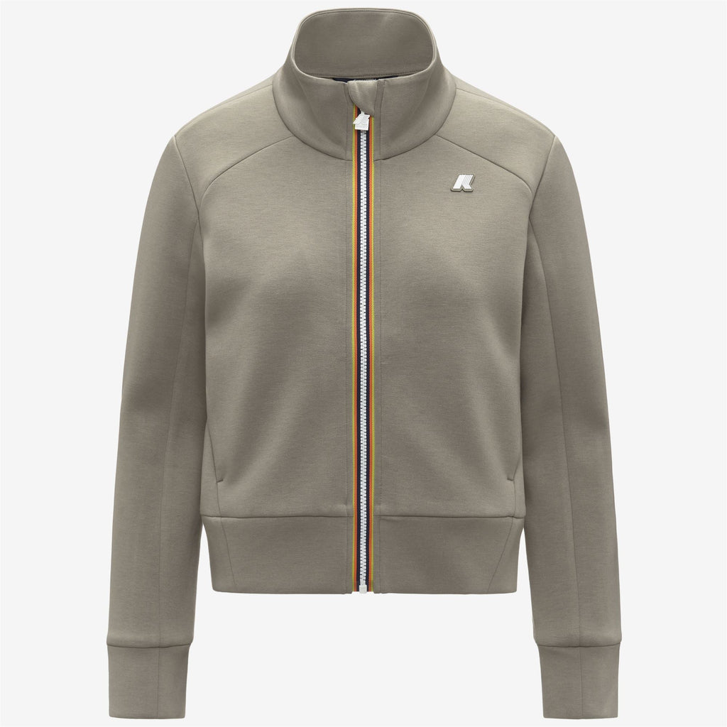 ALARA LIGHT SPACER - Fleece - Jacket - Woman - GREEN OAK