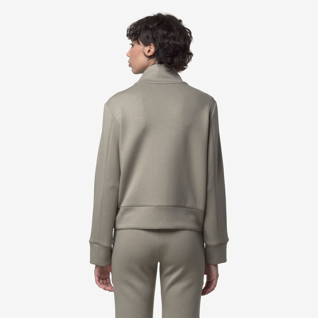 ALARA LIGHT SPACER - Fleece - Jacket - Woman - GREEN OAK