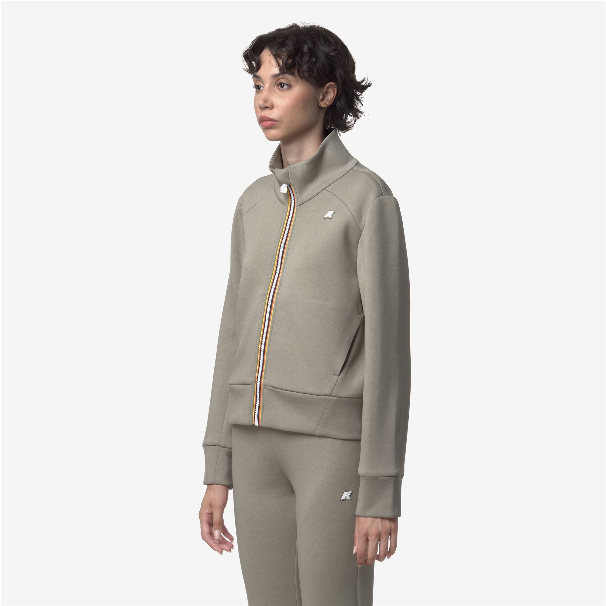 ALARA LIGHT SPACER - Fleece - Jacket - Woman - GREEN OAK
