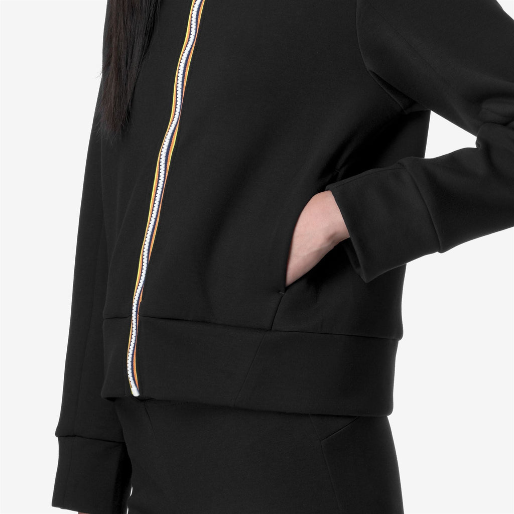 ALARA LIGHT SPACER - Fleece - Jacket - Woman - BLACK PURE
