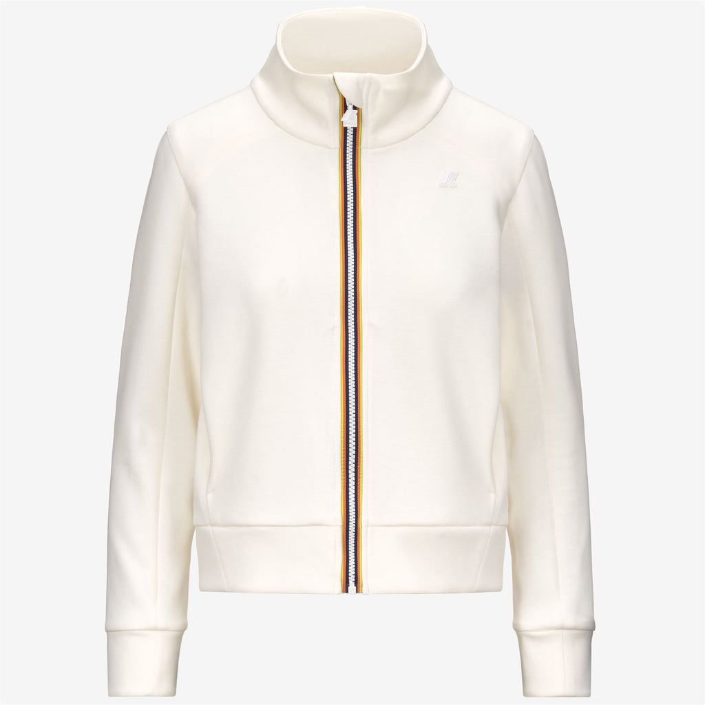 ALARA LIGHT SPACER - Fleece - Jacket - Woman - WHITE GARDENIA