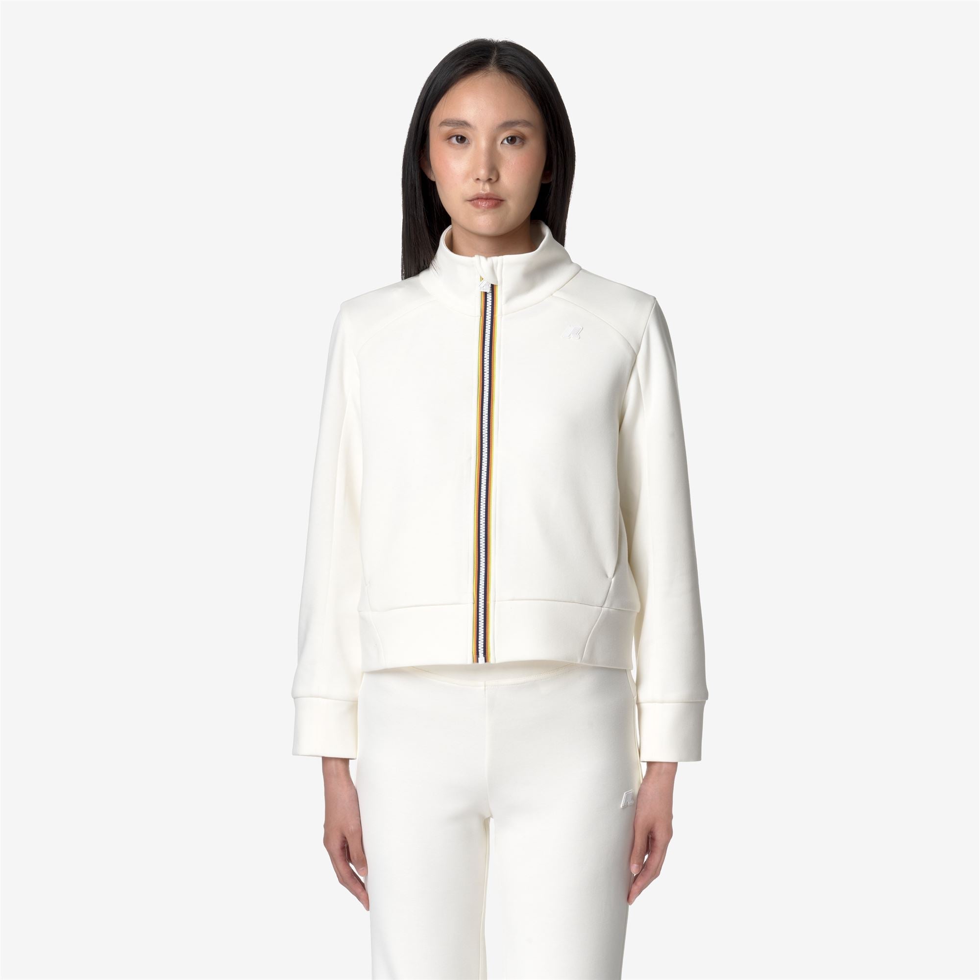 ALARA LIGHT SPACER - Fleece - Jacket - Woman - WHITE GARDENIA