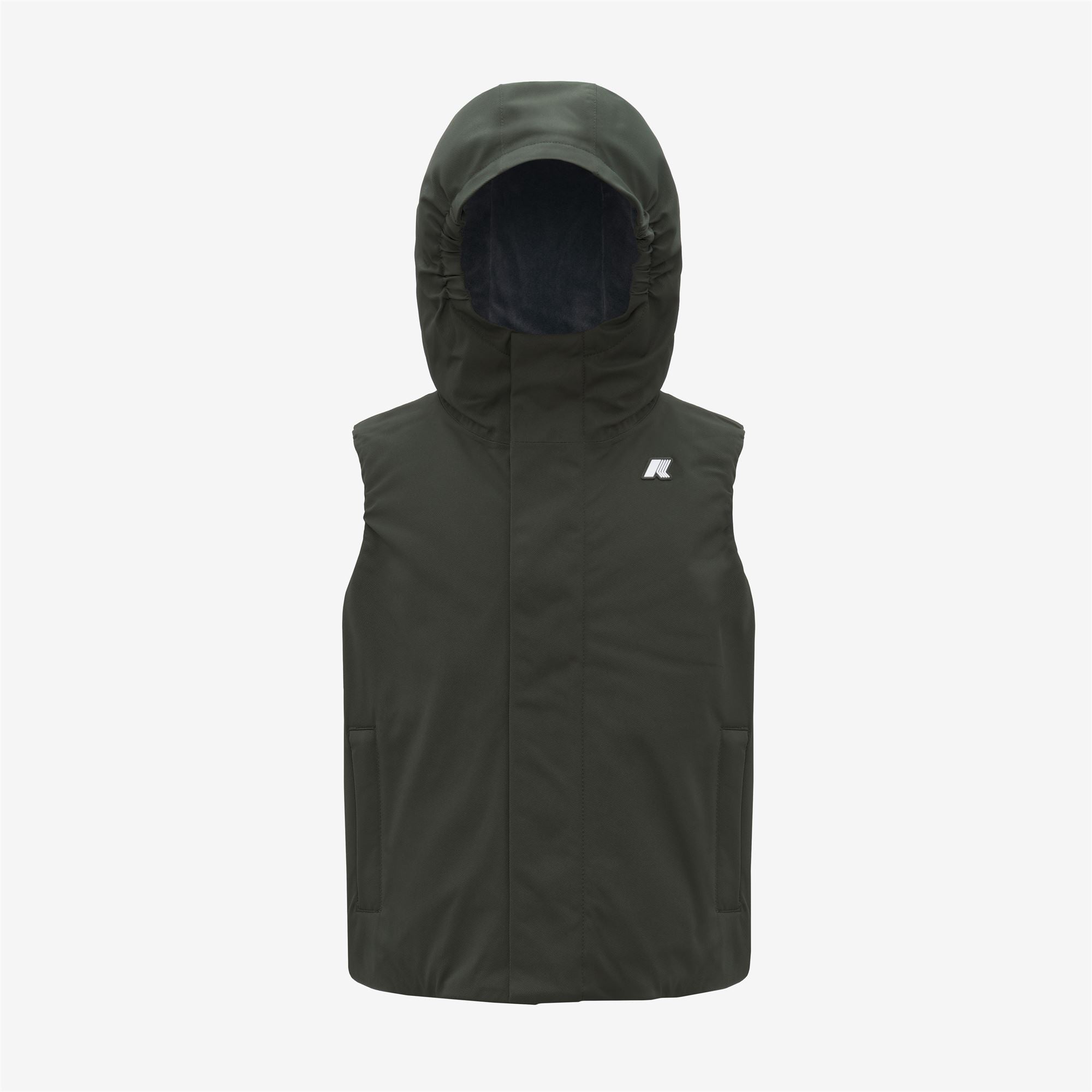 P. VALTRY TWILL MARMOTTA - Jackets - Vest - Boy - GREN B-BLUE A