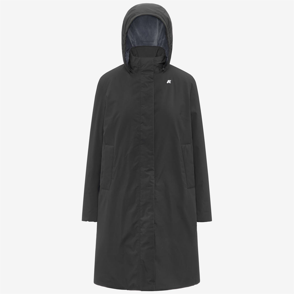 SONJA SOFT TOUCH MARMOTTA - Jackets - Long - Woman - BLACK PURE-BLUE AIRFORCE