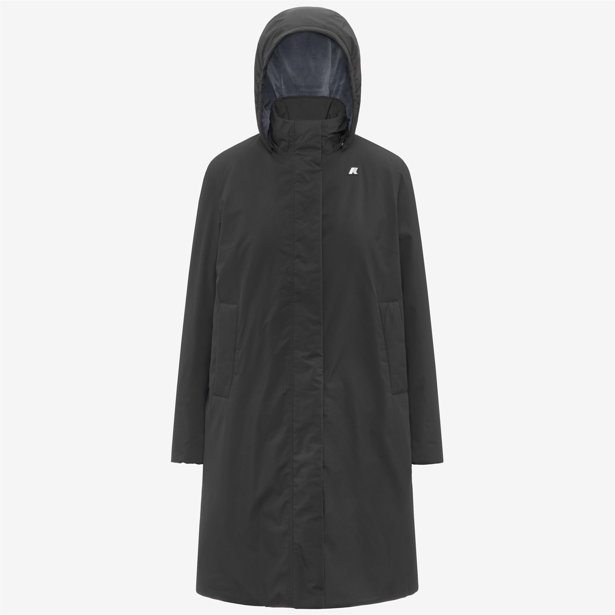 SONJA SOFT TOUCH MARMOTTA - Jackets - Long - Woman - BLACK PURE-BLUE AIRFORCE