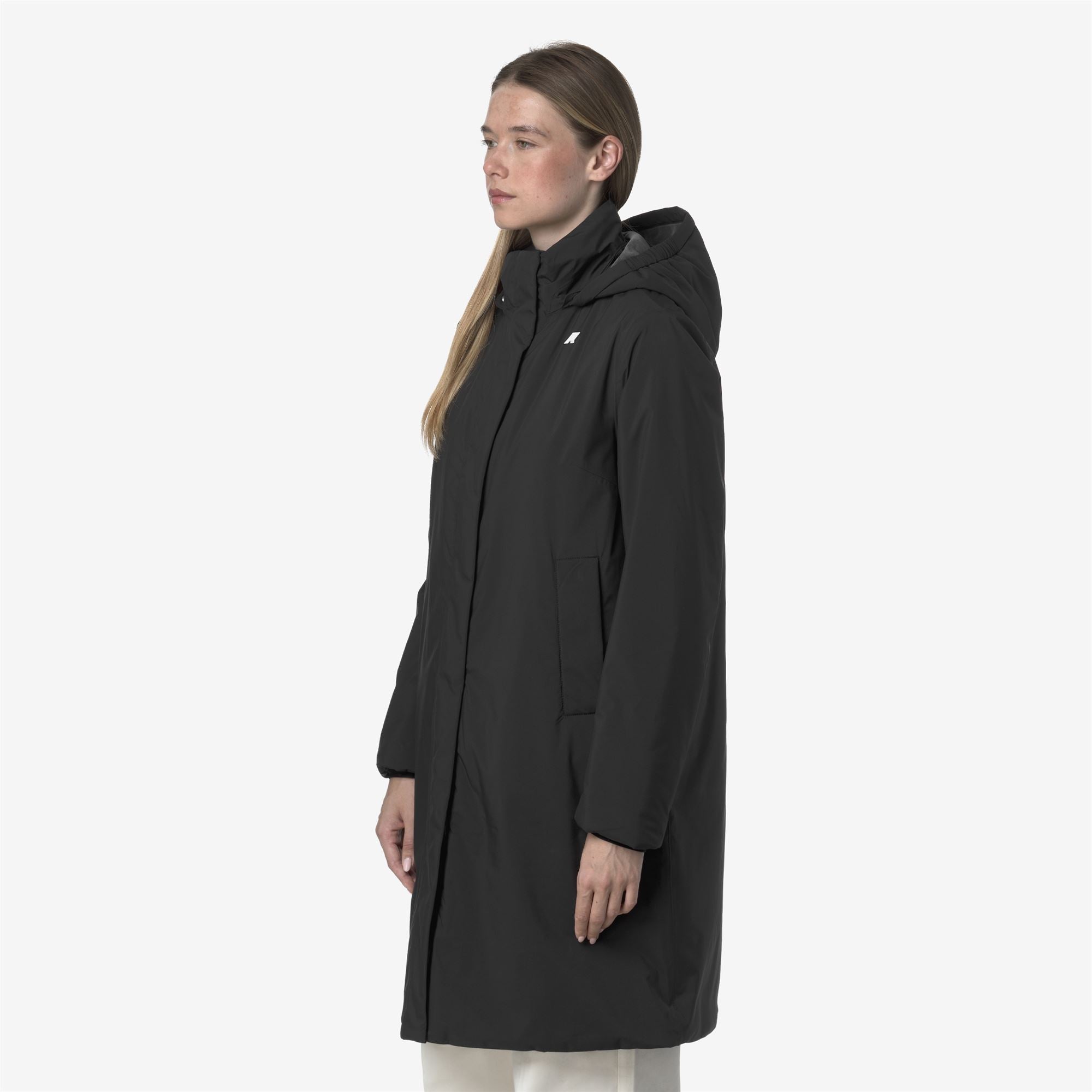 SONJA SOFT TOUCH MARMOTTA - Jackets - Long - Woman - BLACK PURE-BLUE AIRFORCE