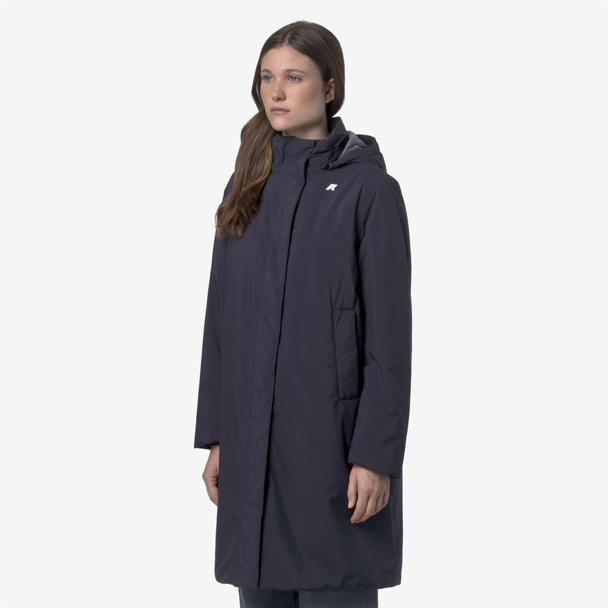 SONJA SOFT TOUCH MARMOTTA - Jackets - Long - Woman - BLUE D-BLUE A