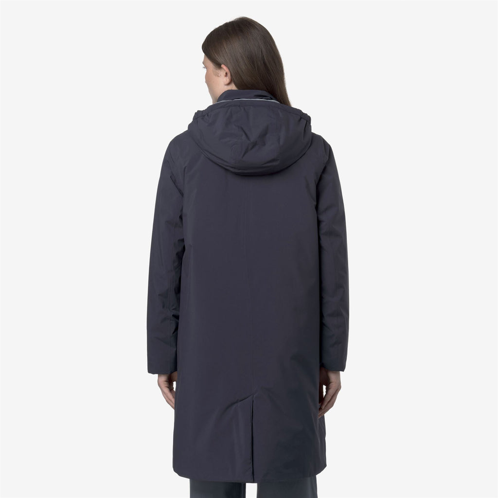 SONJA SOFT TOUCH MARMOTTA - Jackets - Long - Woman - BLUE D-BLUE A