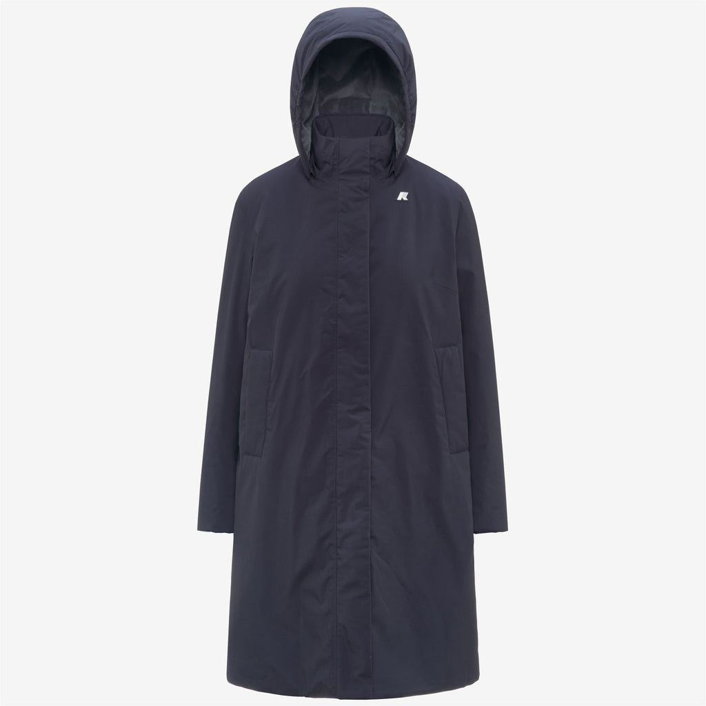 SONJA SOFT TOUCH MARMOTTA - Jackets - Long - Woman - BLUE D-BLUE A