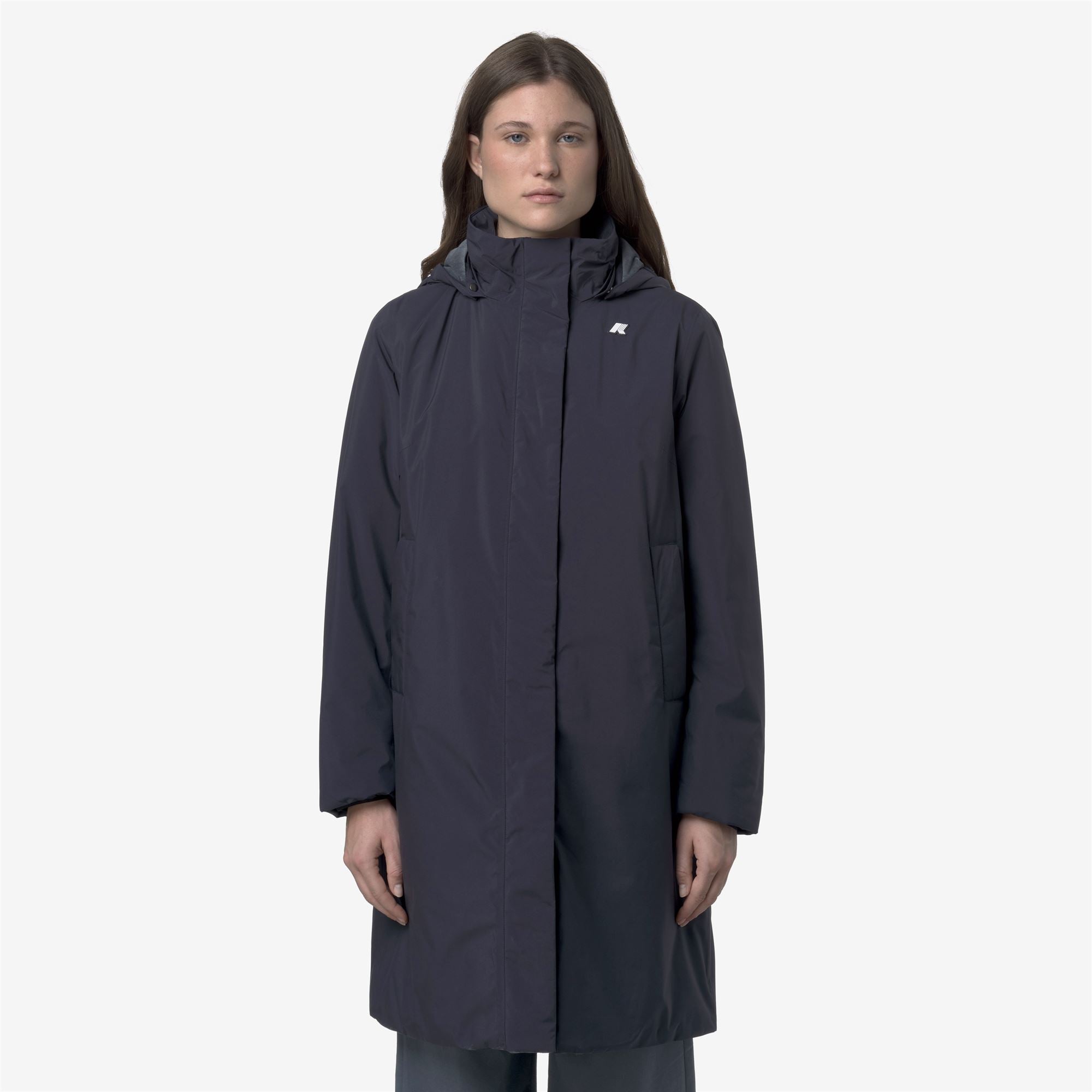 SONJA SOFT TOUCH MARMOTTA - Jackets - Long - Woman - BLUE D-BLUE A