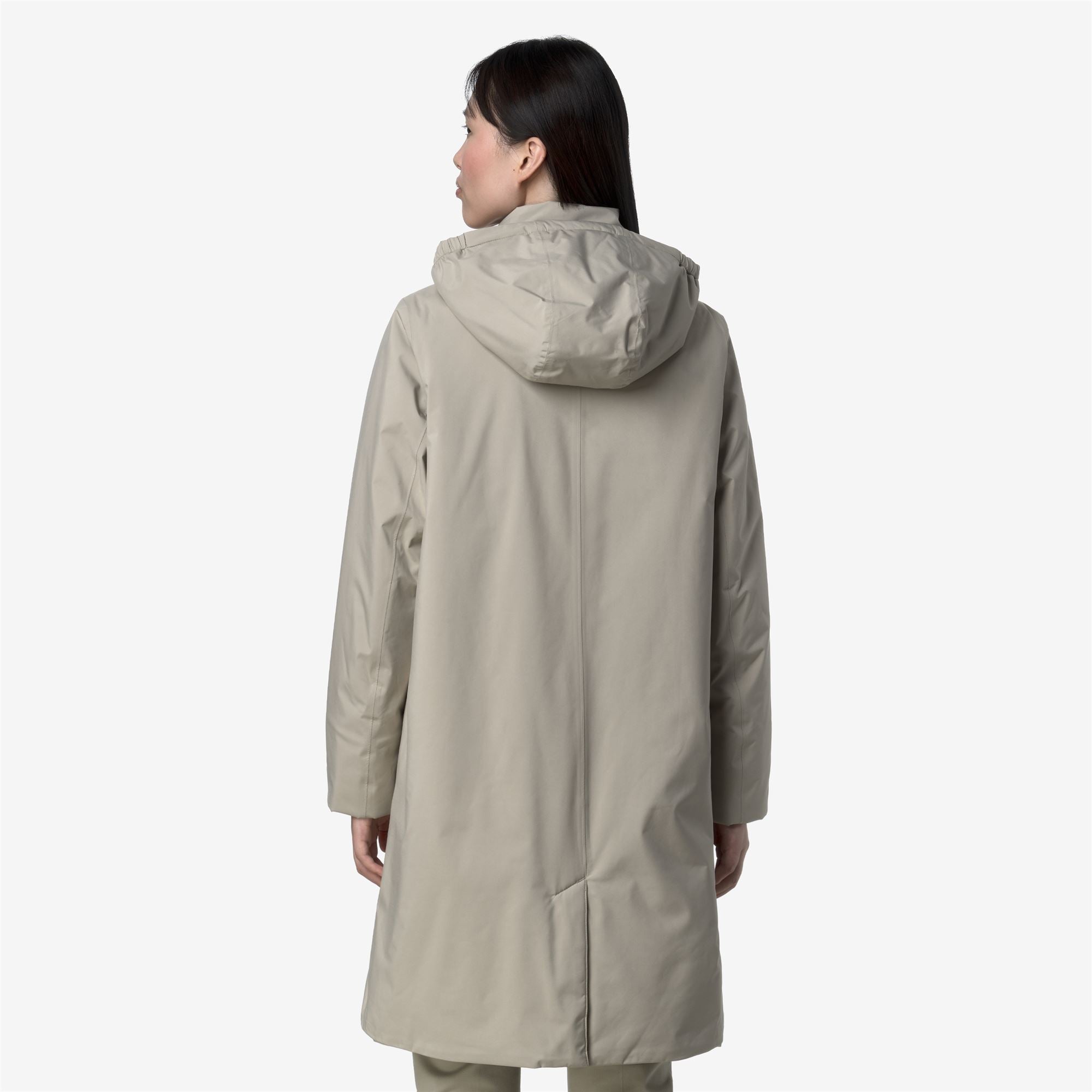 SONJA SOFT TOUCH MARMOTTA - Jackets - Long - Woman - BEIGE CASHMERE-GREY GOAT