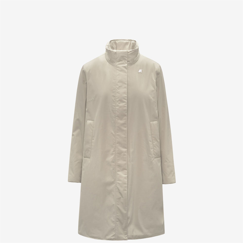 SONJA SOFT TOUCH MARMOTTA - Jackets - Long - Woman - BEIGE CASHMERE-GREY GOAT