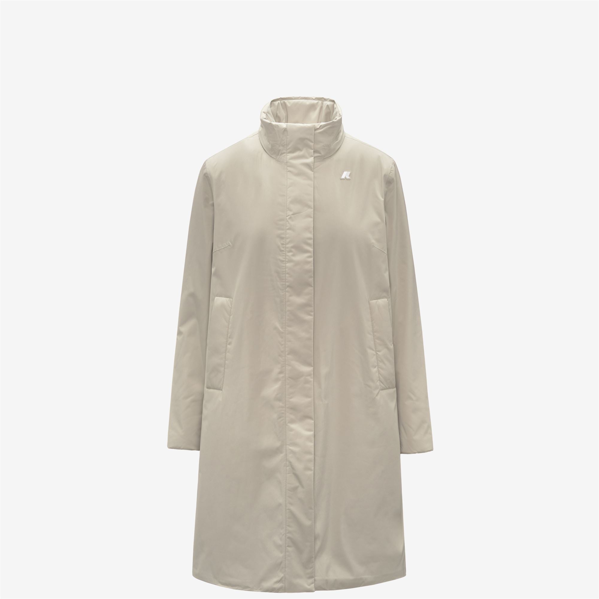 SONJA SOFT TOUCH MARMOTTA - Jackets - Long - Woman - BEIGE CASHMERE-GREY GOAT
