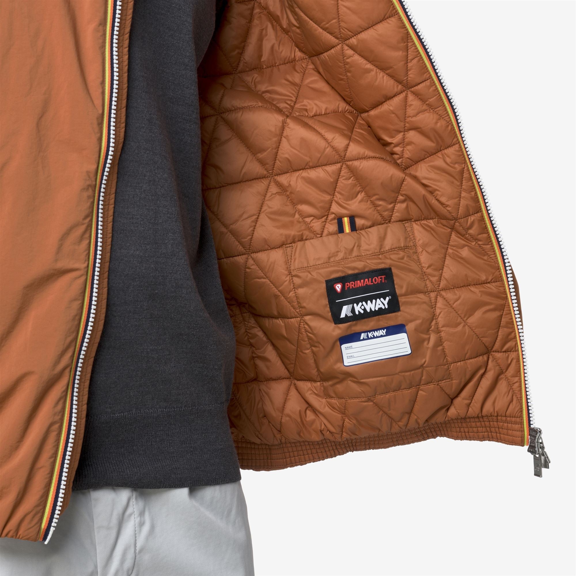JACK PLAIN WARM - Jackets - Short - Man - ORANGE ADOBE