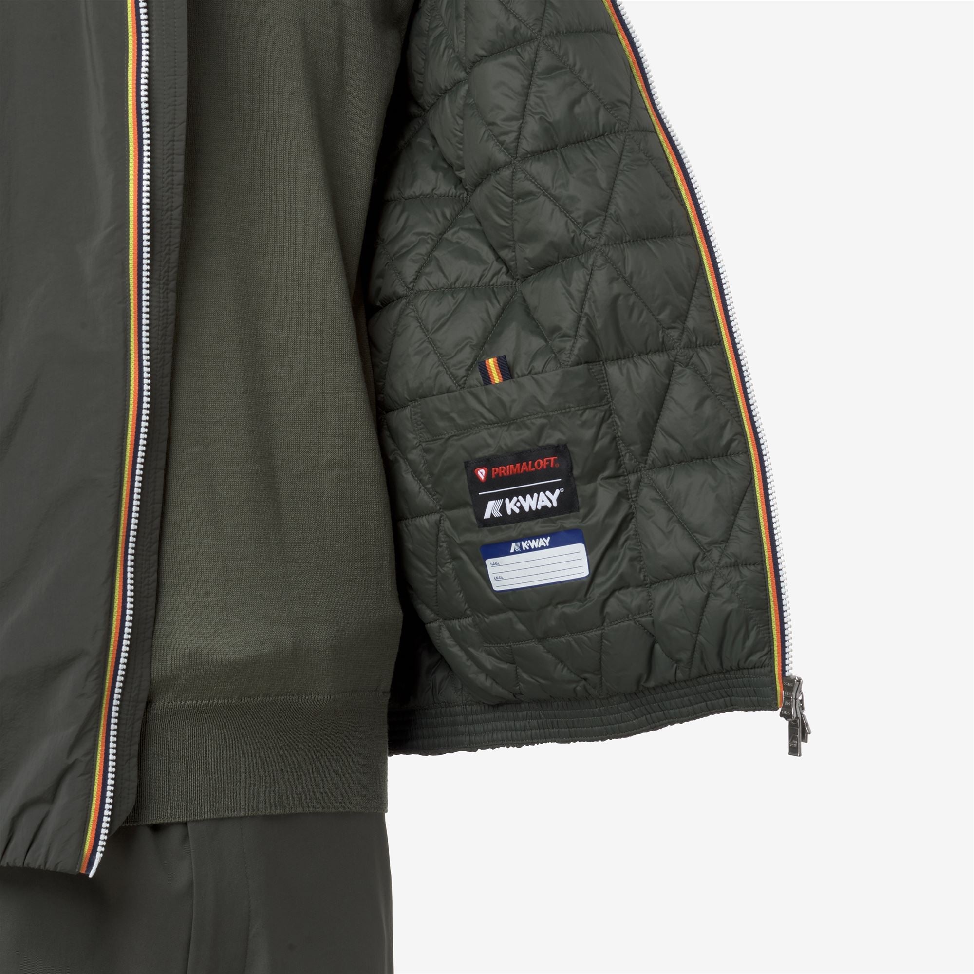 JACK PLAIN WARM - Jackets - Short - Man - GREEN BLACKISH