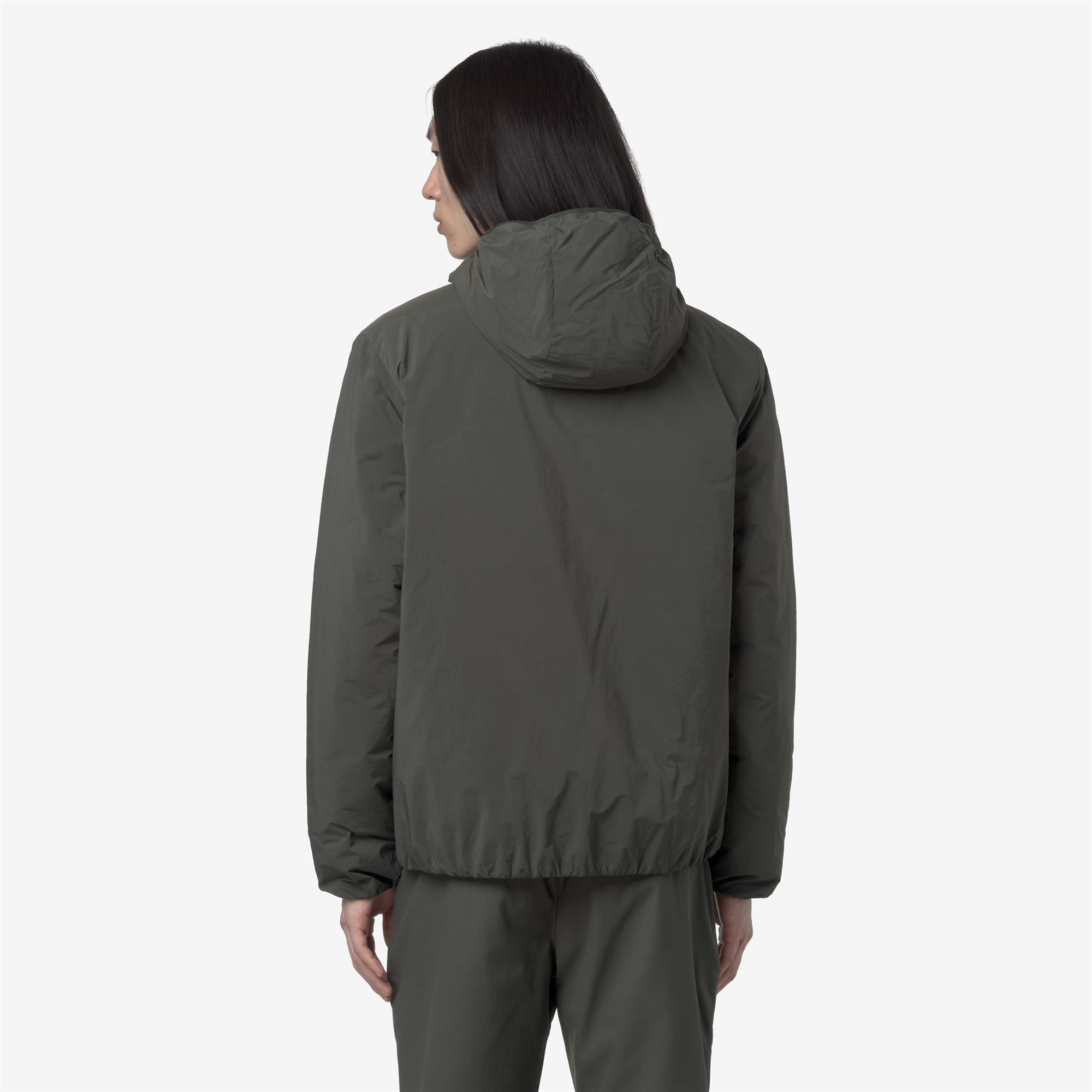 JACK PLAIN WARM - Jackets - Short - Man - GREEN BLACKISH