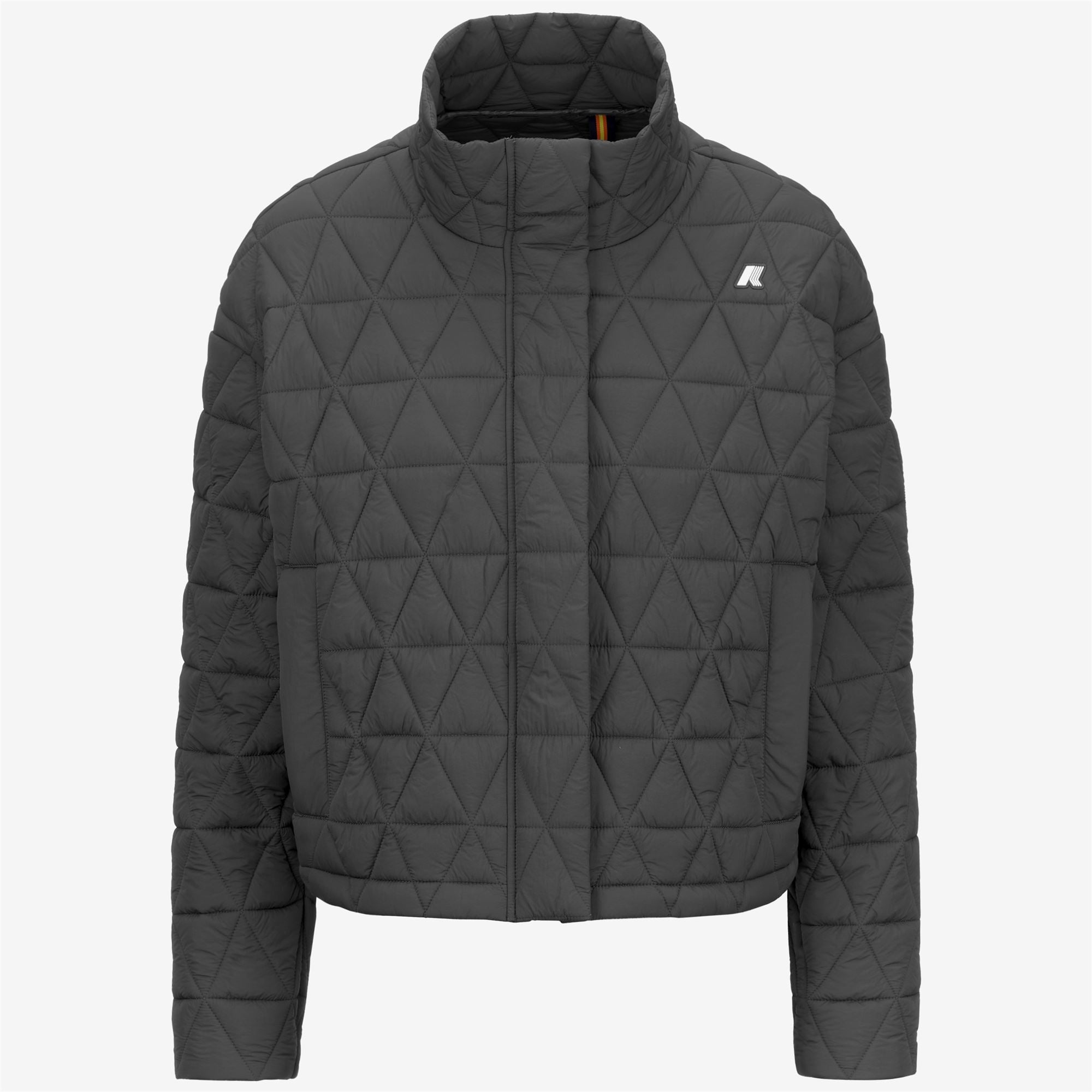 SABRINA DIAMOND QUILTED WARM - Jackets - Short - Woman - GREY SHADOW DK