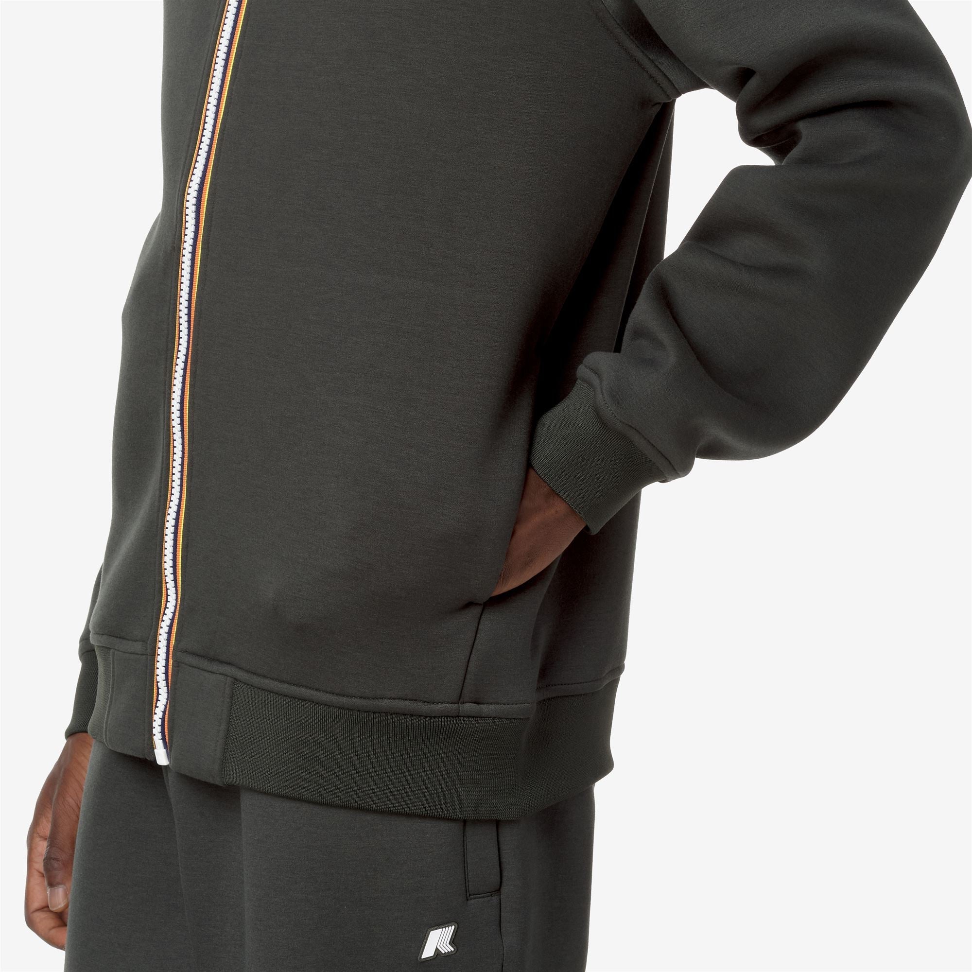 RAINER SPACER - Fleece - Jacket - Man - GREEN BLACKISH