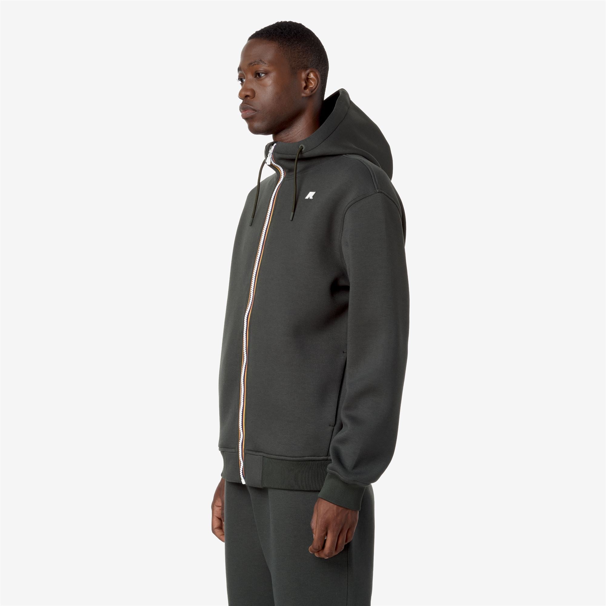 RAINER SPACER - Fleece - Jacket - Man - GREEN BLACKISH
