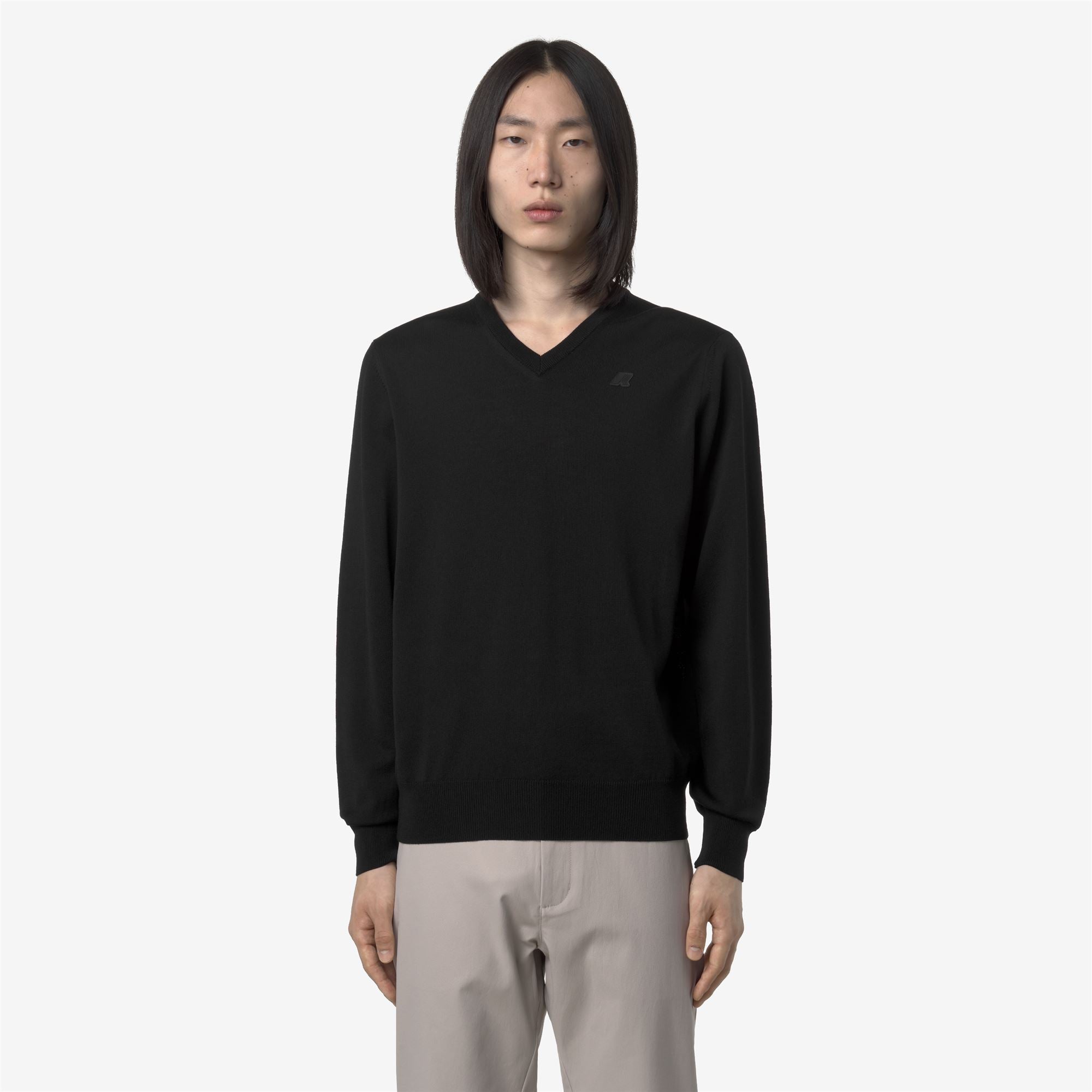ANTOINE MERINO - KNITWEAR - Pull Over - Man - BLACK PURE