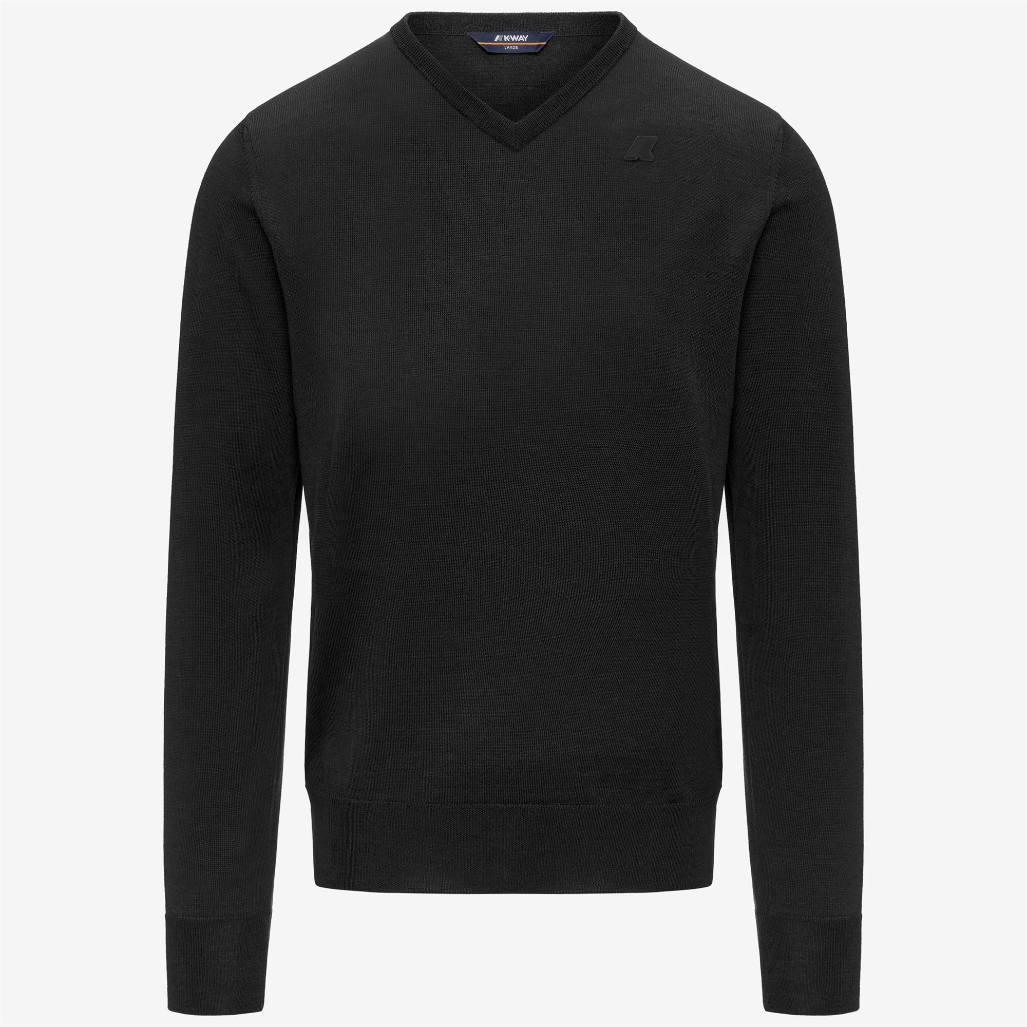 ANTOINE MERINO - KNITWEAR - Pull Over - Man - BLACK PURE