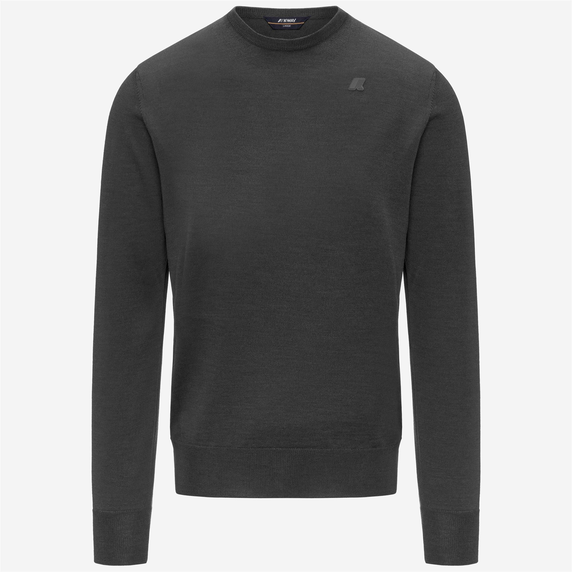 SEBASTIEN MERINO - KNITWEAR - Pull Over - Man - GREY MD MEL