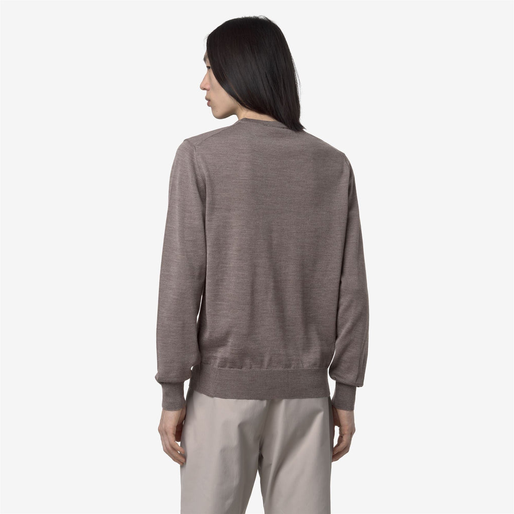 SEBASTIEN MERINO - KNITWEAR - Pull Over - Man - BEIGE TAUPE