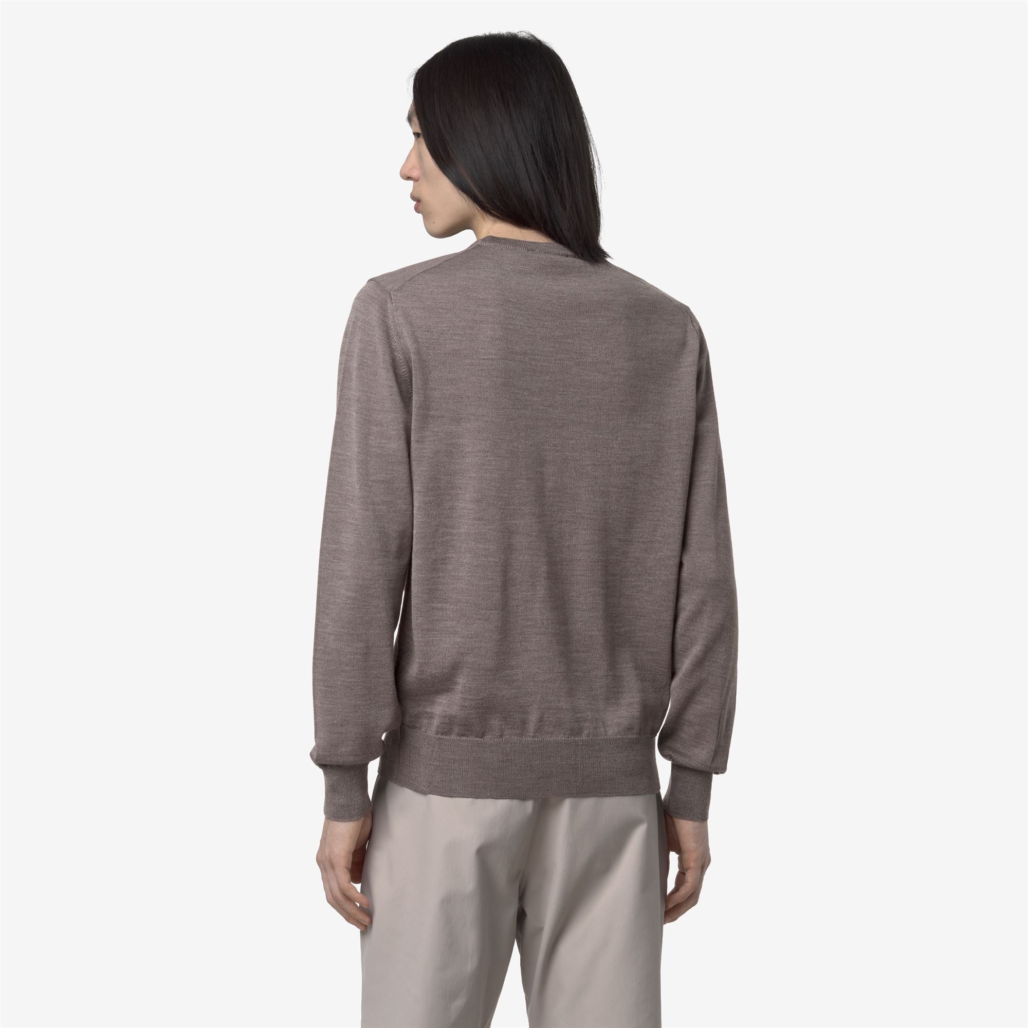 SEBASTIEN MERINO - KNITWEAR - Pull Over - Man - BEIGE TAUPE