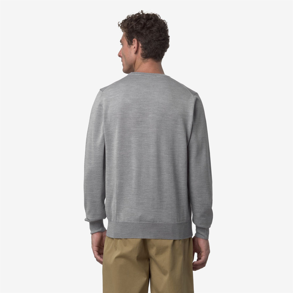 SEBASTIEN MERINO - KNITWEAR - Pull Over - Man - BEIGE GREYISH