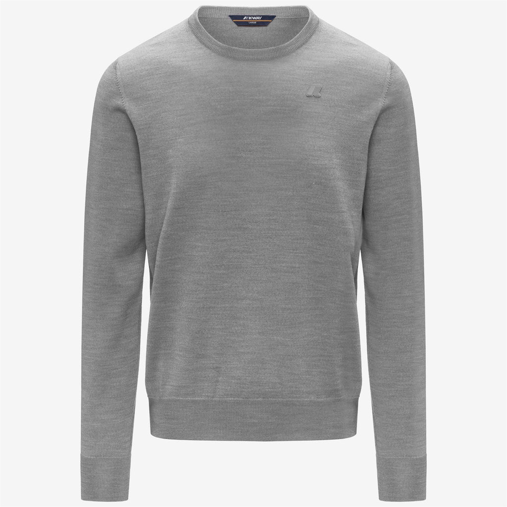 SEBASTIEN MERINO - KNITWEAR - Pull Over - Man - BEIGE GREYISH