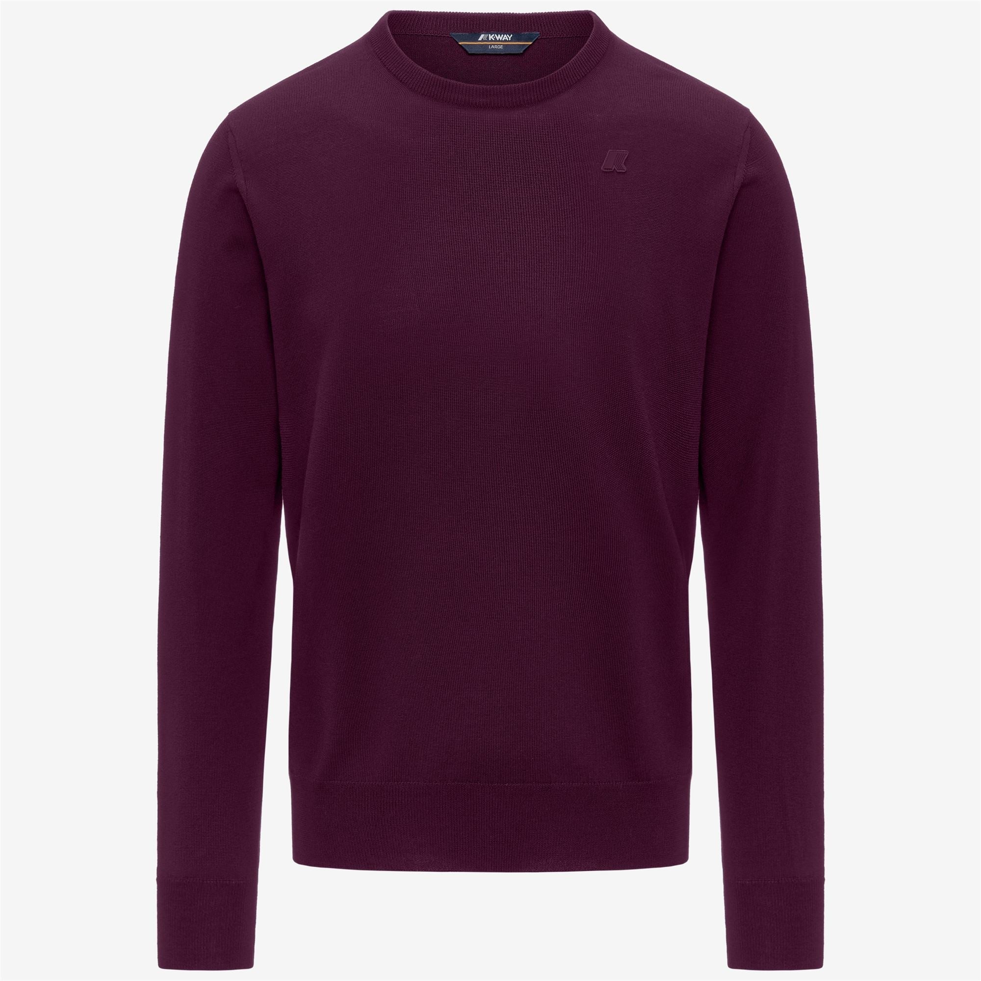 SEBASTIEN MERINO - KNITWEAR - Pull Over - Man - VIOLET WINE