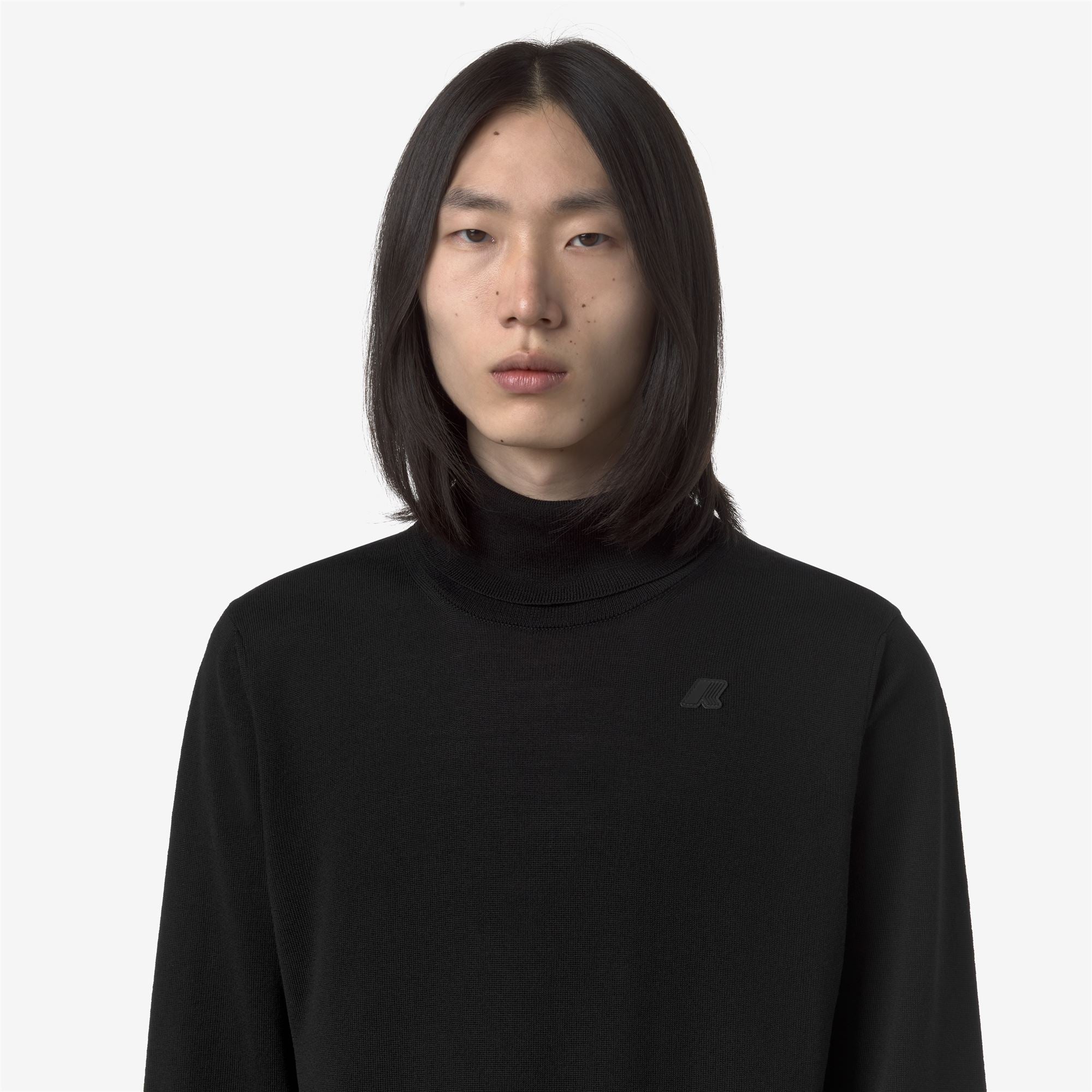 HENRY MERINO - KNITWEAR - Pull Over - Man - BLACK PURE