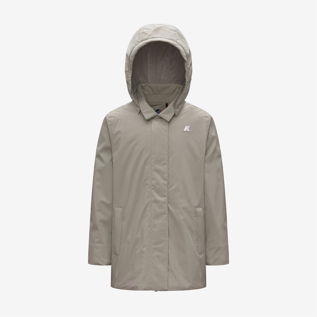 P. MORESE SOFT TOUCH MARMOTTA - Jackets - 3/4 LENGTH - Girl - BEIGE CASHMERE-GREY GOAT