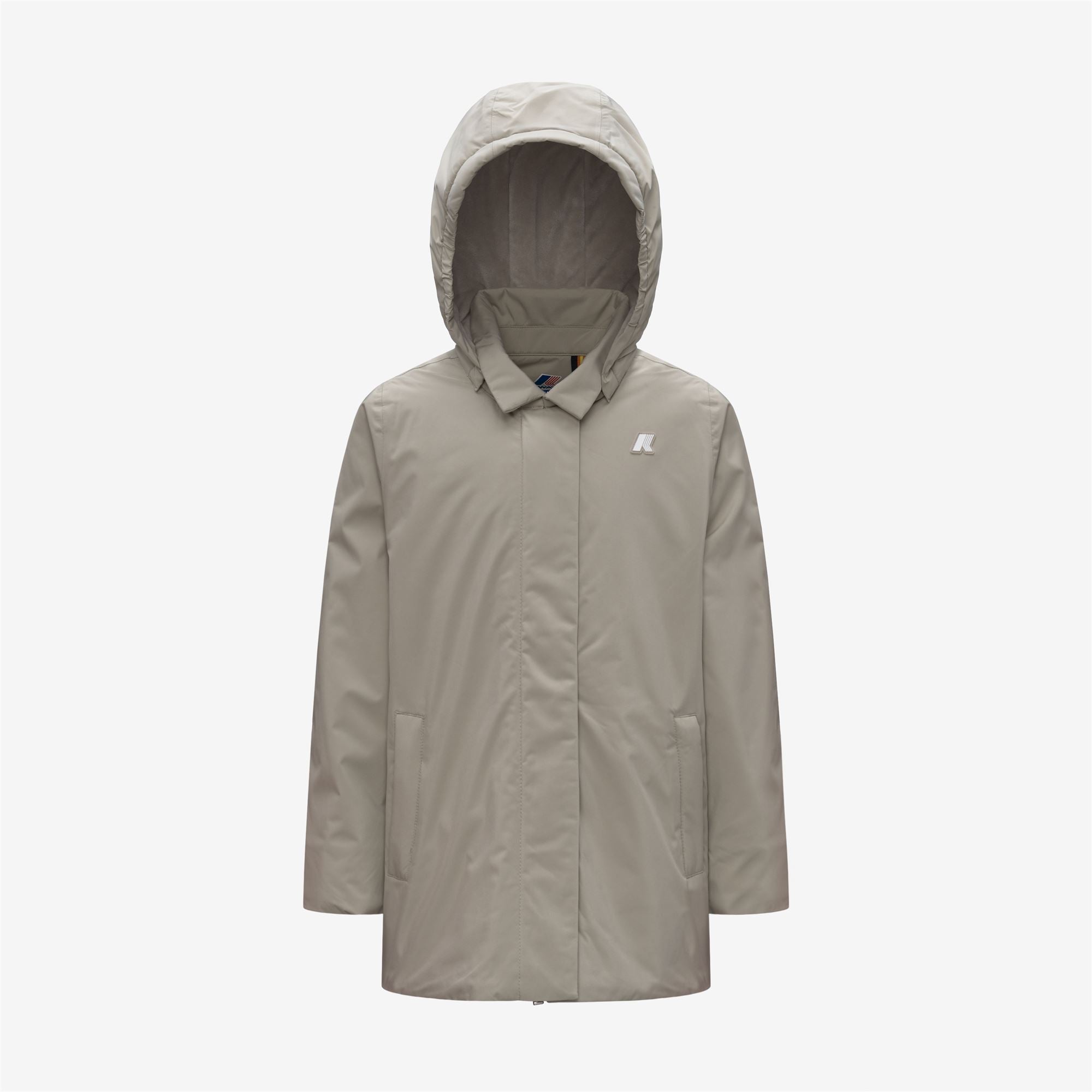 P. MORESE SOFT TOUCH MARMOTTA - Jackets - 3/4 LENGTH - Girl - BEIGE CASHMERE-GREY GOAT