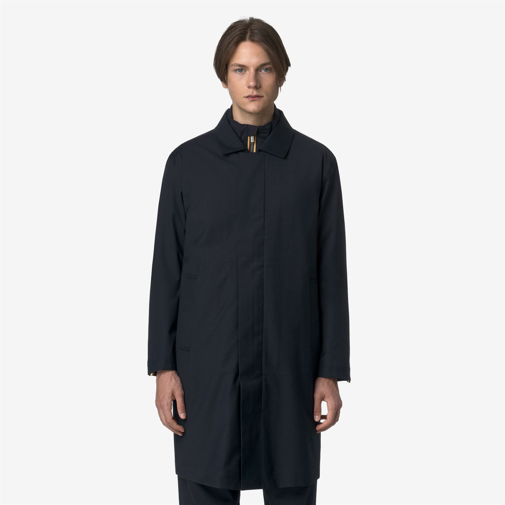 POIROL 3L WOOL - Jackets - 3/4 LENGTH - Man - BLUE DEPTH COMBO