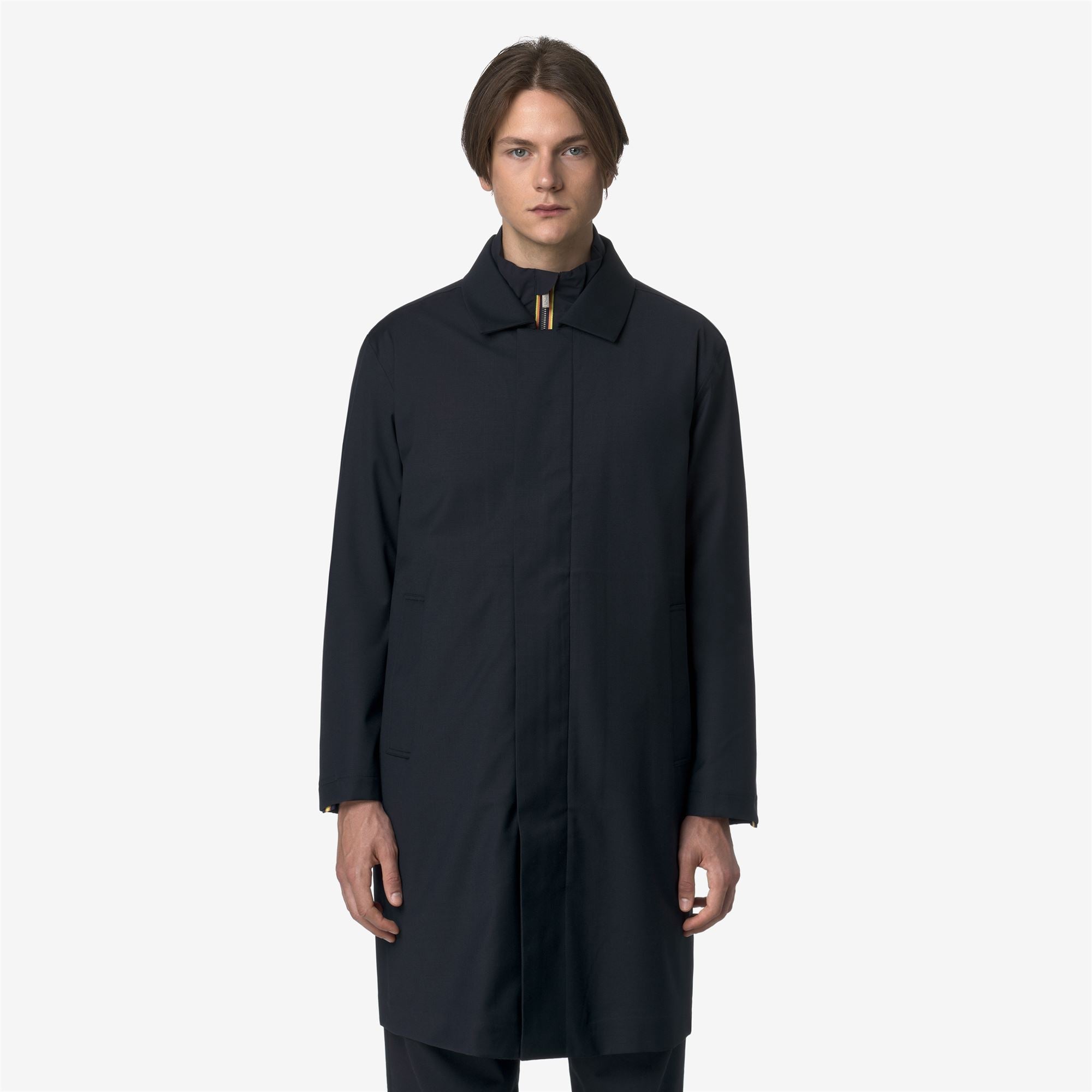 POIROL 3L WOOL - Jackets - 3/4 LENGTH - Man - BLUE DEPTH COMBO