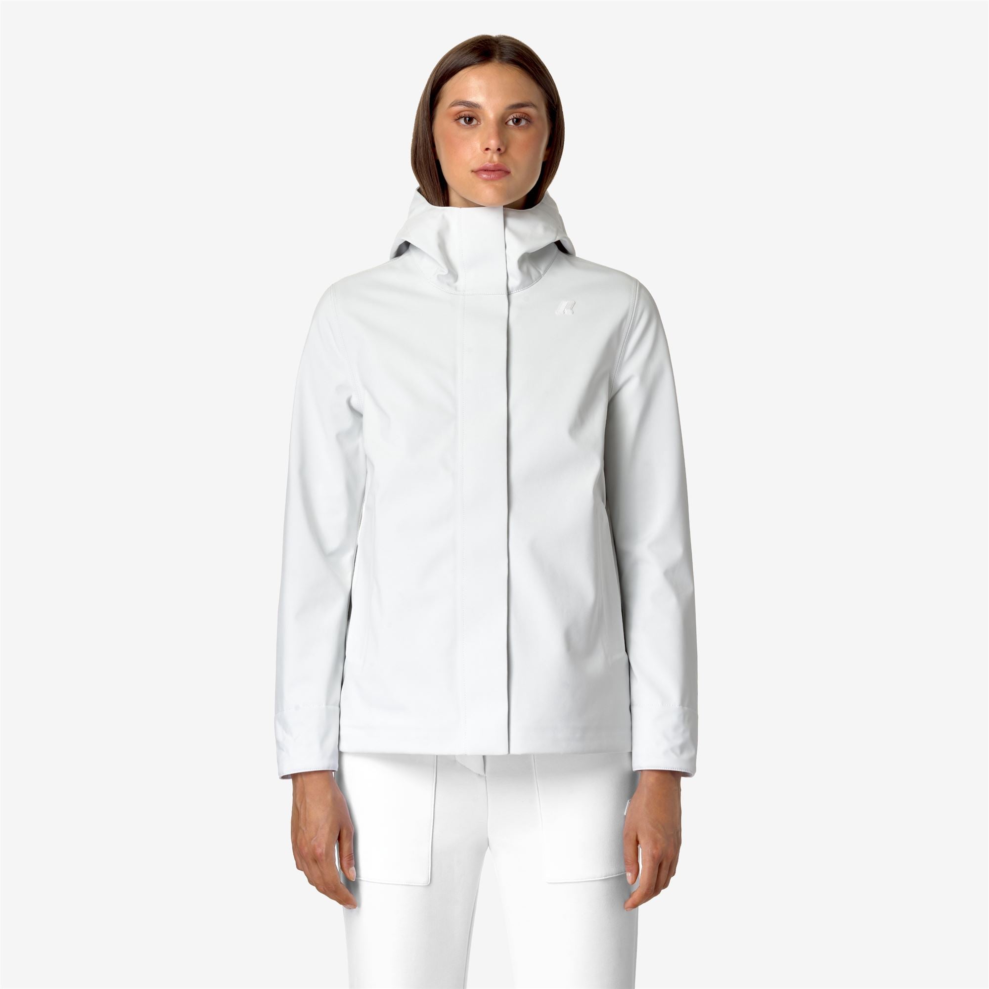 MADALINA BONDED - Jackets - Mid - Woman - WHITE G-BLUE D
