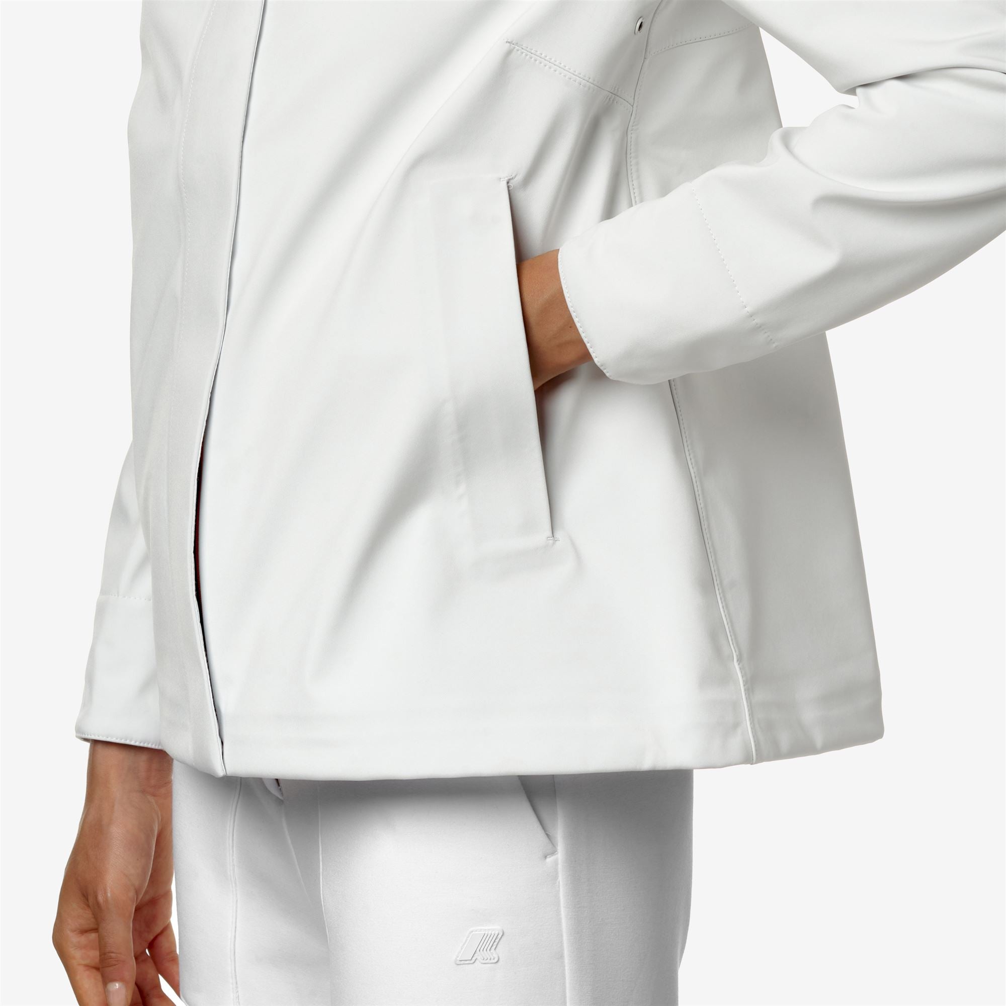 MADALINA BONDED - Jackets - Mid - Woman - WHITE G-BLUE D