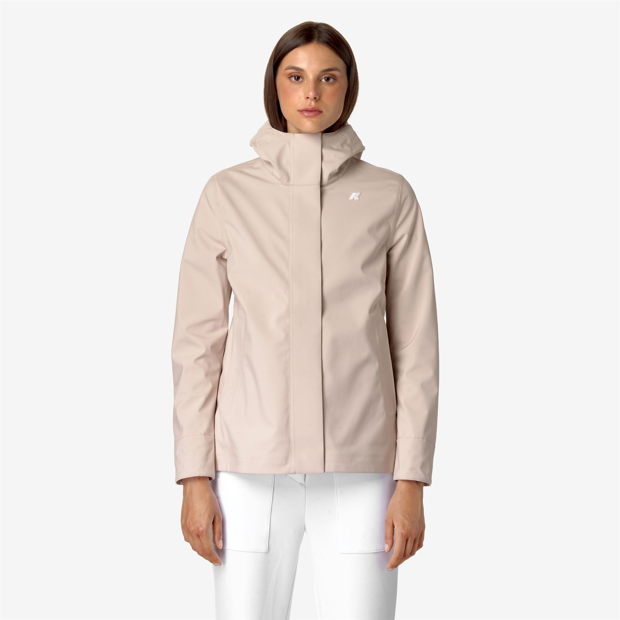 MADALINA BONDED - Jackets - Mid - Woman - PINK T-BLUE D