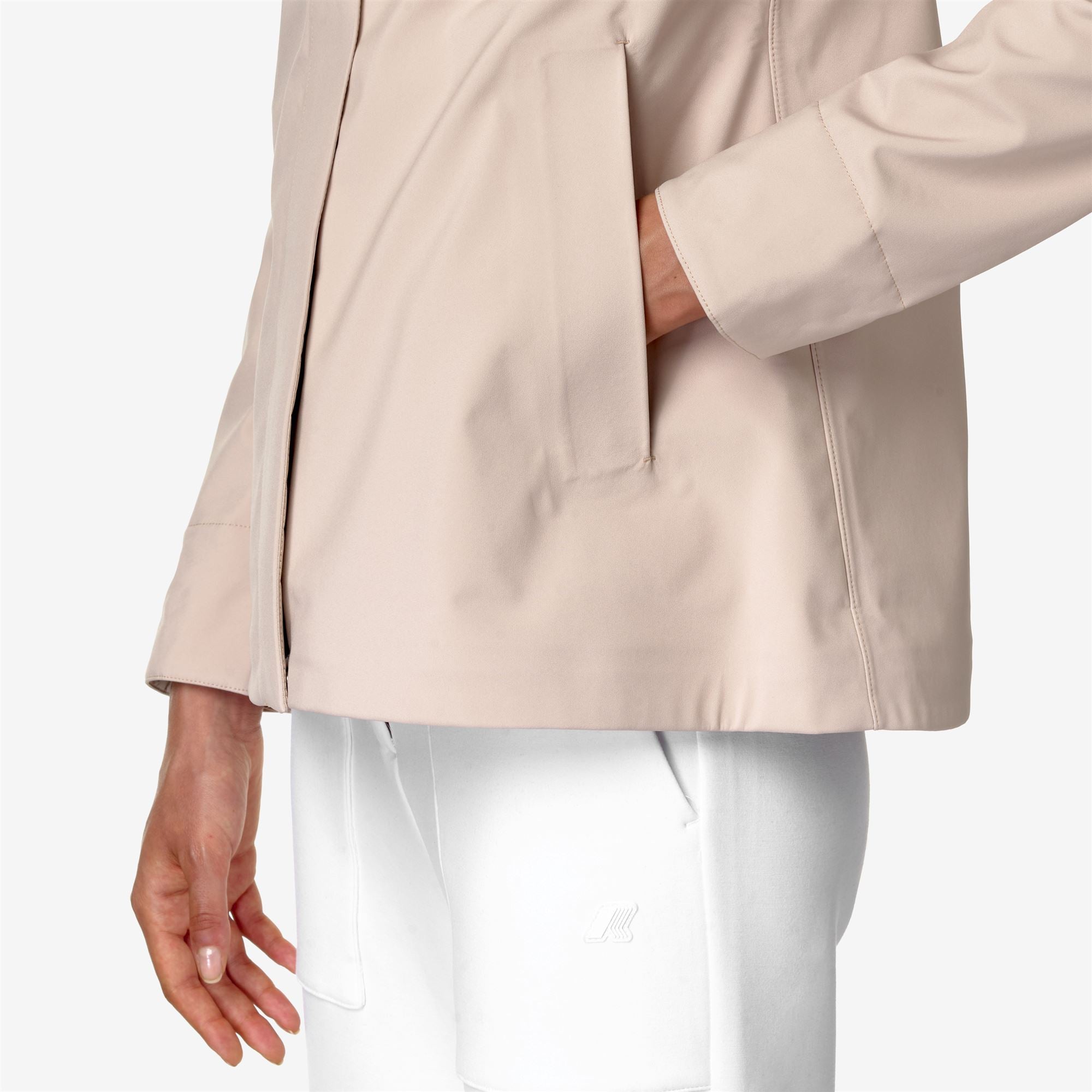 MADALINA BONDED - Jackets - Mid - Woman - PINK T-BLUE D