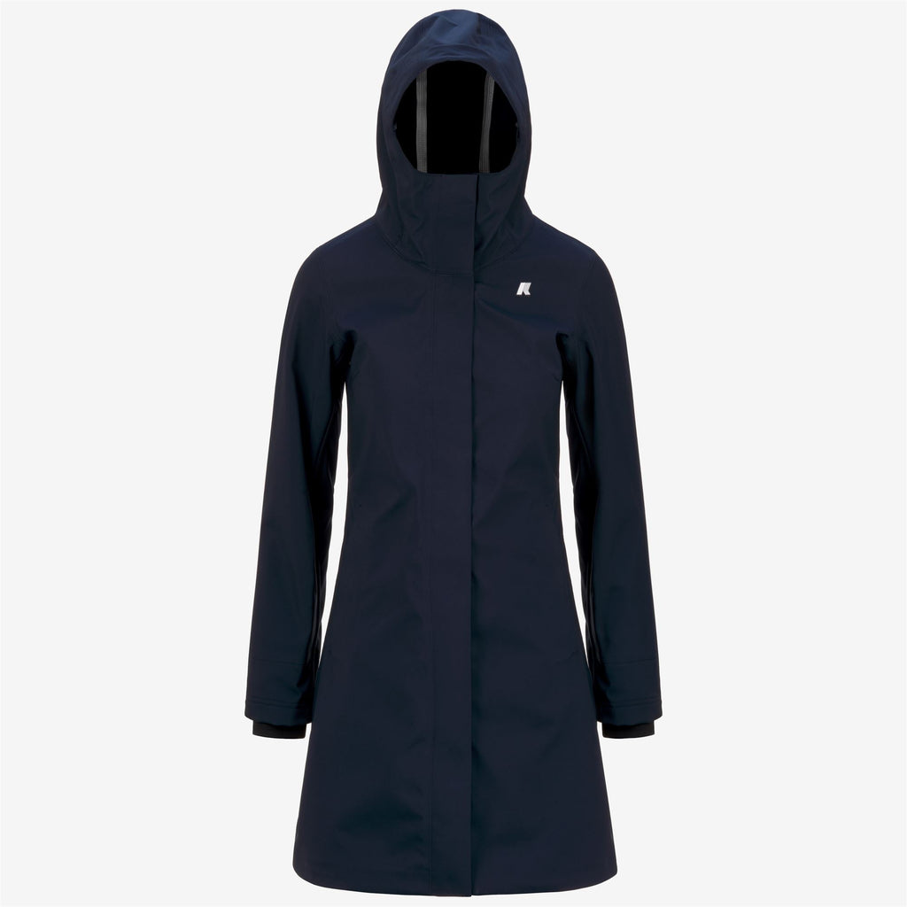 STEPHY BONDED - Jackets - 3/4 LENGTH - Woman - BLUE DEPTH-BLUE DEPTH