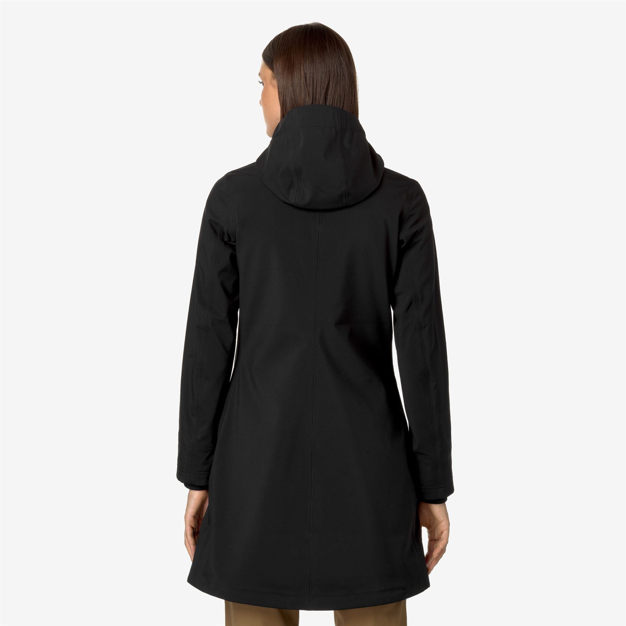 STEPHY BONDED - Jackets - 3/4 LENGTH - Woman - BLACK-BLUE DEPTH