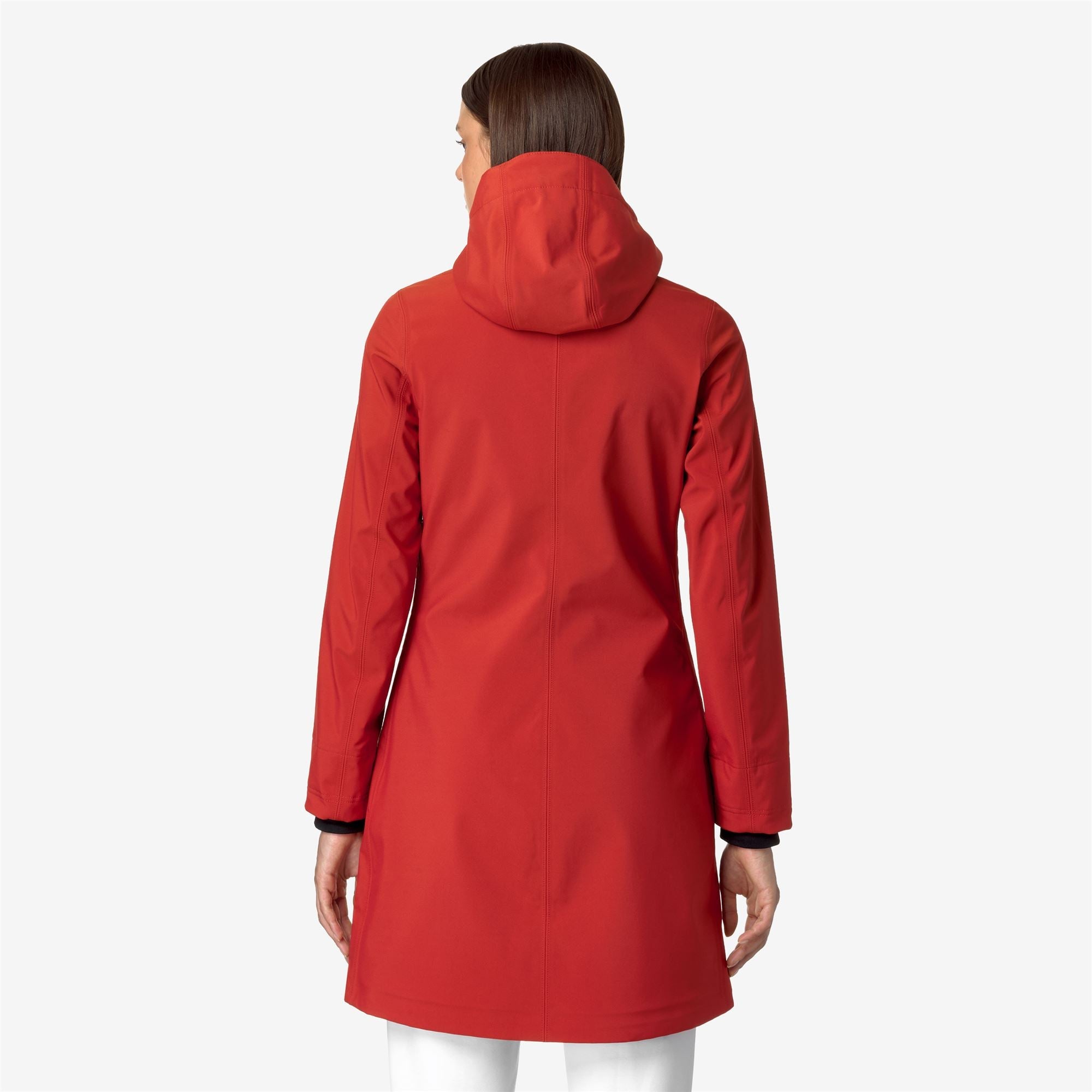 STEPHY BONDED - Jackets - 3/4 LENGTH - Woman - RED P-BLUE D